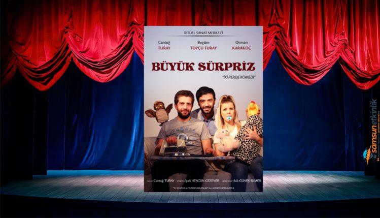 Ritüel Sanat Merkezi’nin komedi oyunu ‘Büyük Sürpriz’ Samsun’da