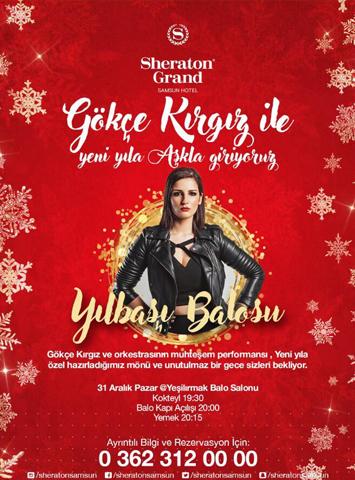 Gökçe Kırgız ve orkestrası ile Yenı Yıl Balosu