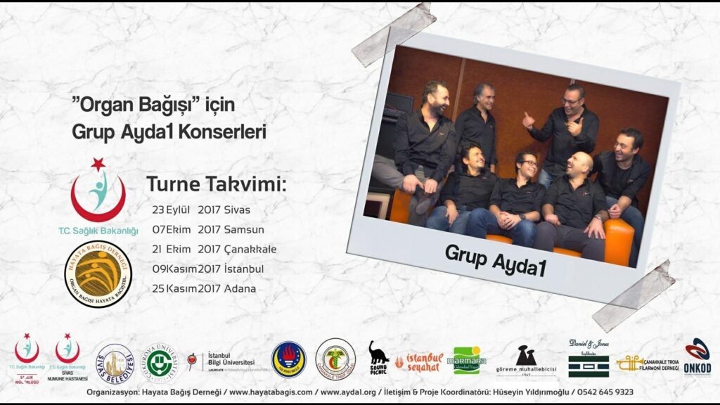 Ayda1 “Şarkılarla Biz bize” Samsun’da