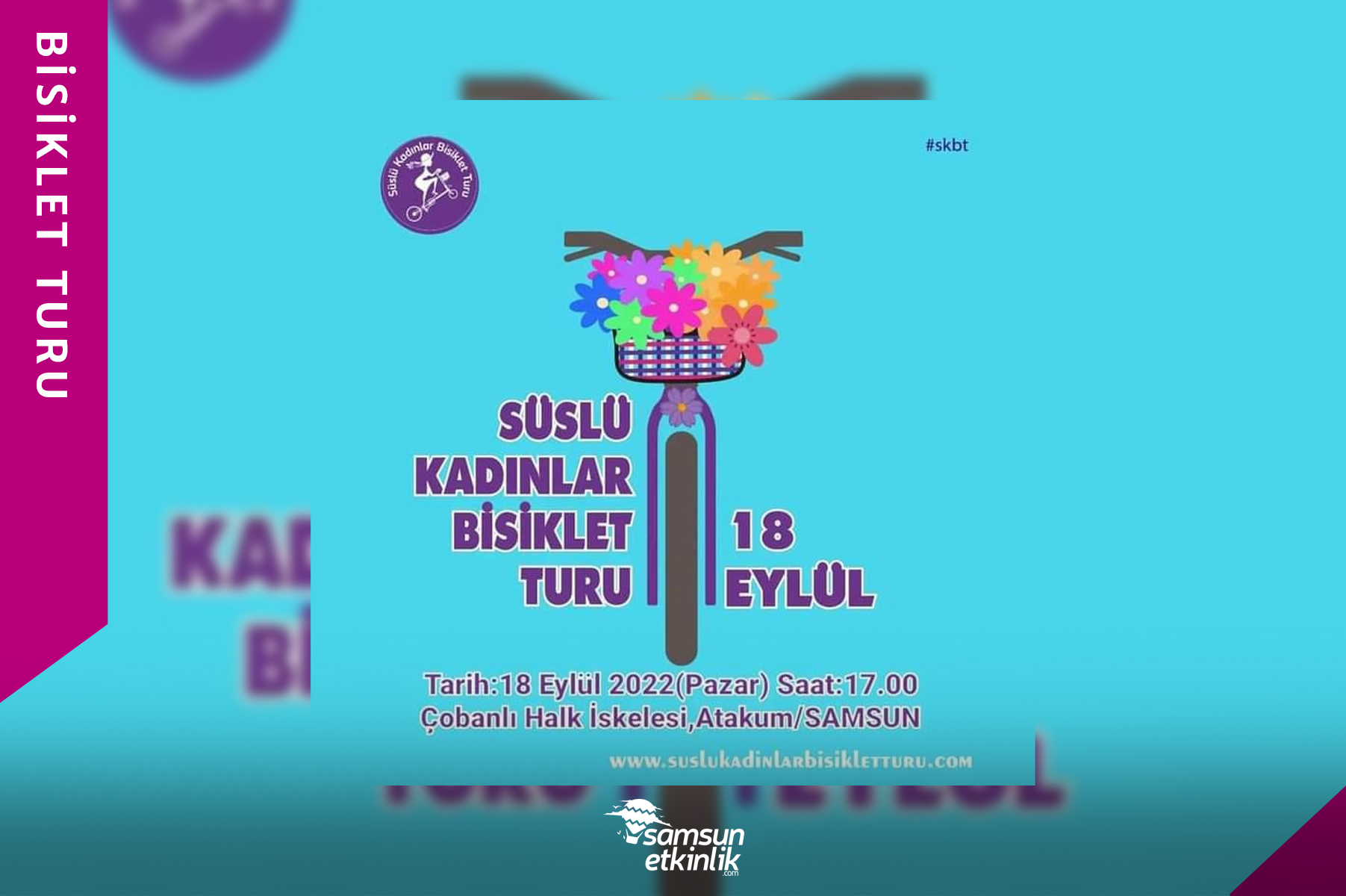 Süslü Kadınlar Bisiklet Turu