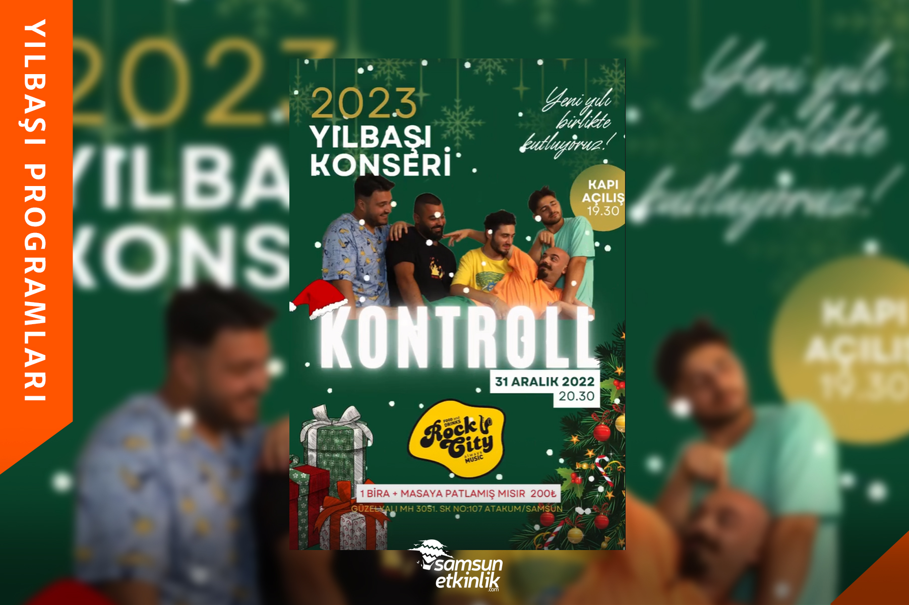 Rock City 2023 Yılbaşı Programı