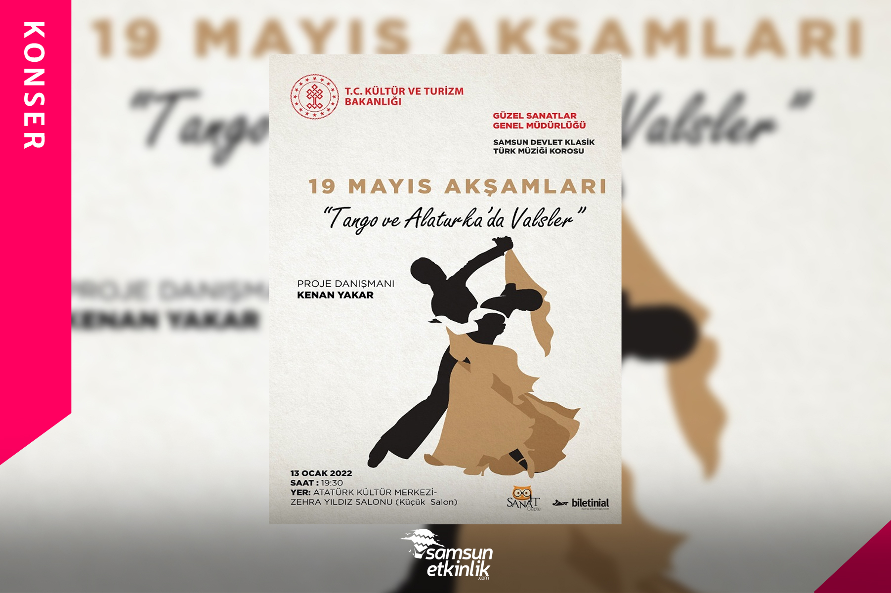 19 Mayıs Akşamları Tango ve Alaturka'da Valsler