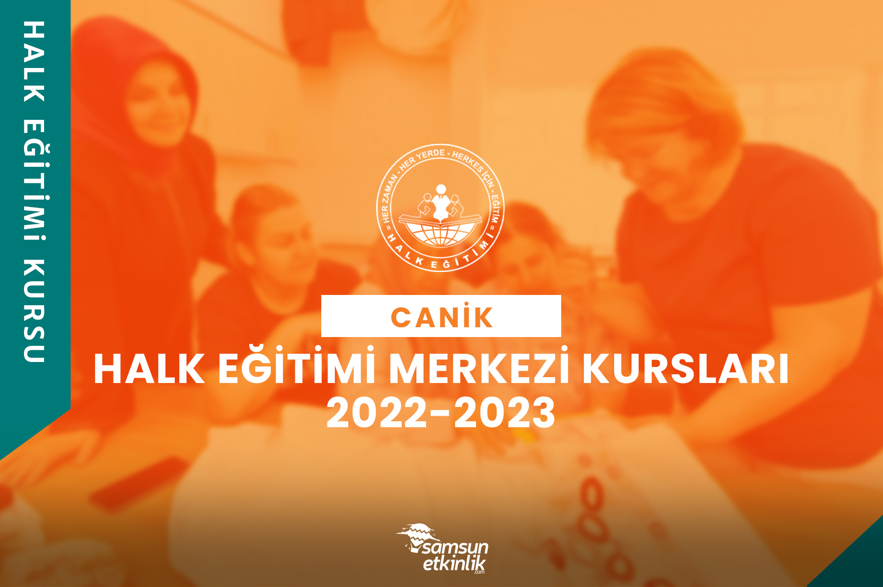 Samsun Canik Halk Eğitimi Merkezi Kursları 2022-2023