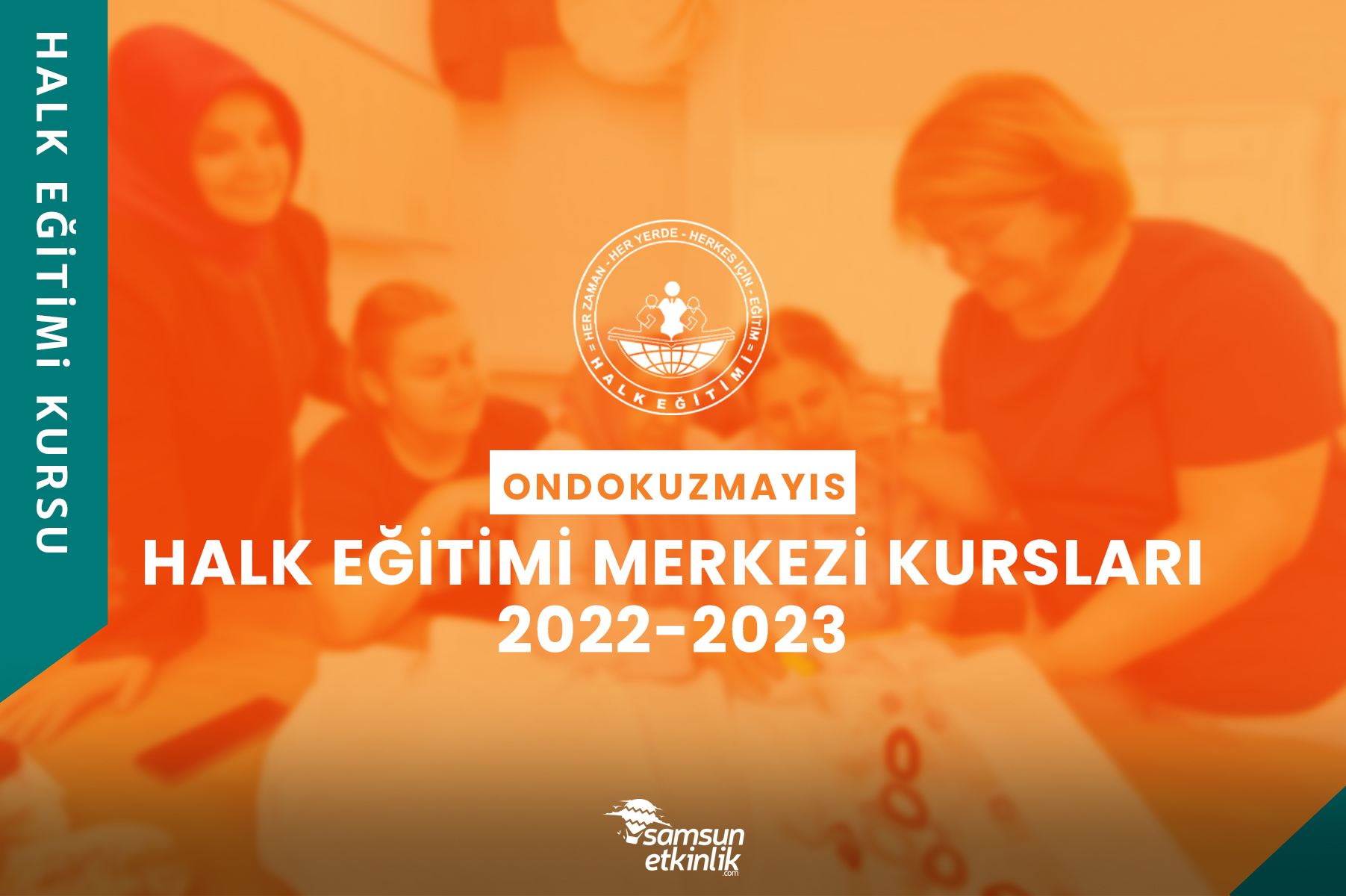 Samsun Ondokuzmayıs Halk Eğitimi Merkezi Kursları 2022-2023
