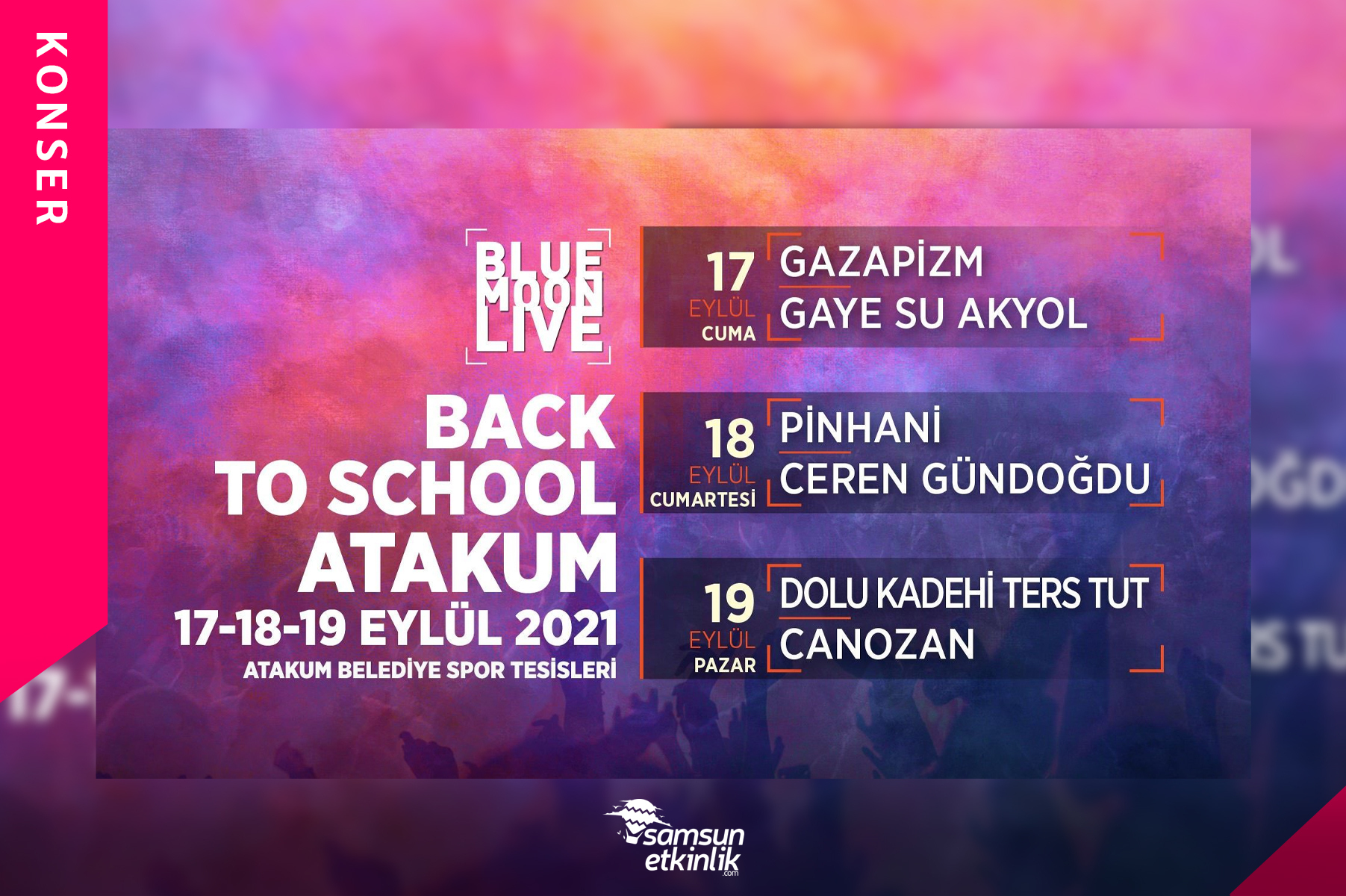 Bluemoonlive Back to School Fest Atakum 2021