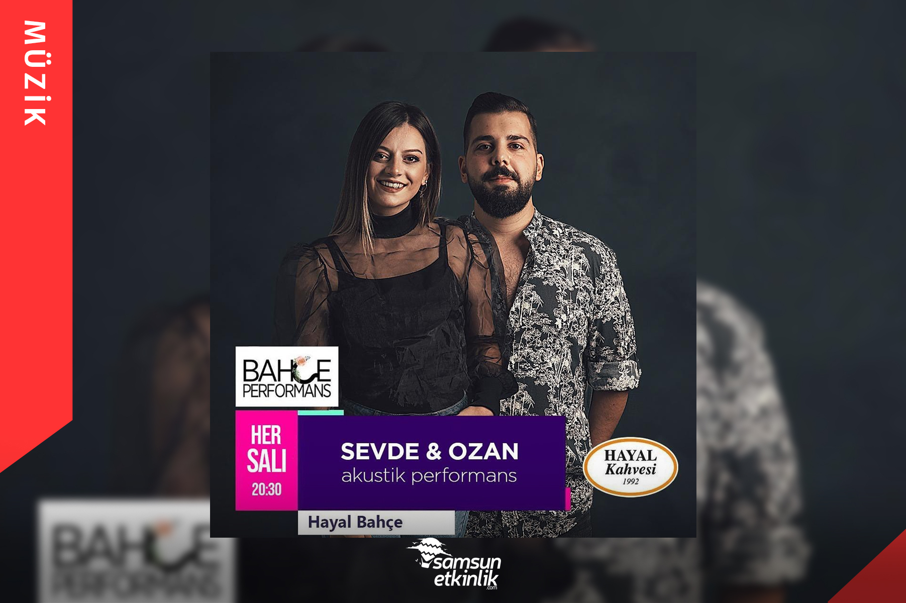 Sevde & Ozan Hayal Kahvesi Samsun’da