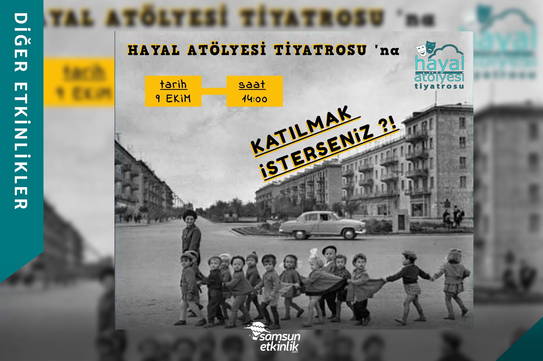 Hayal Atölyesi Tiyatrosu Ekip Arkadaşı Arıyor!