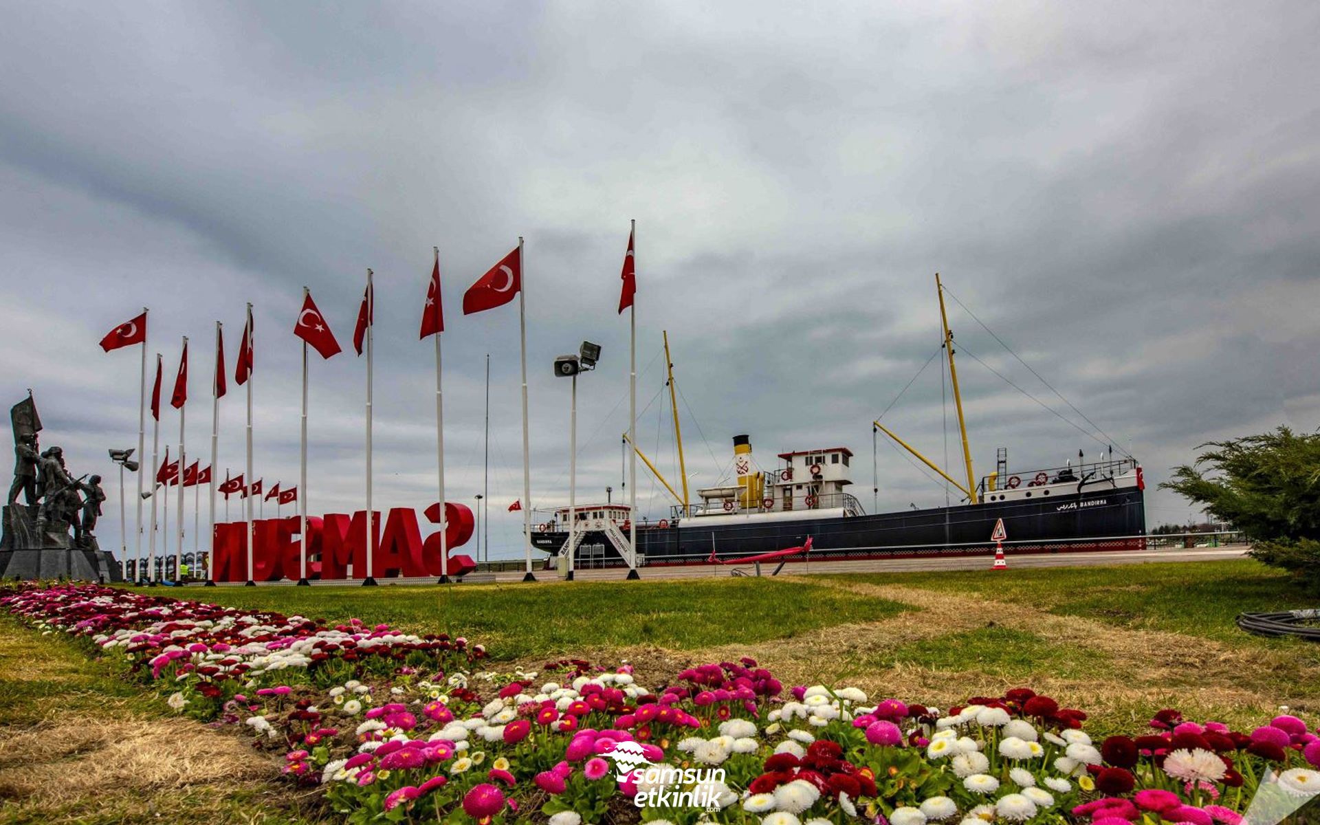 Samsun’un Simgesi Bandırma Vapuru ve Milli Mücadele Parkı Açık Hava Müzesi