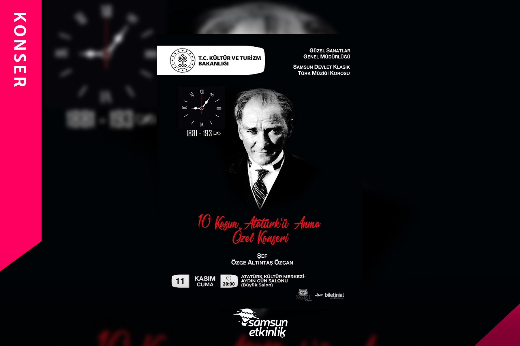 10 Kasım Atatürk'ü Anma Özel Konseri