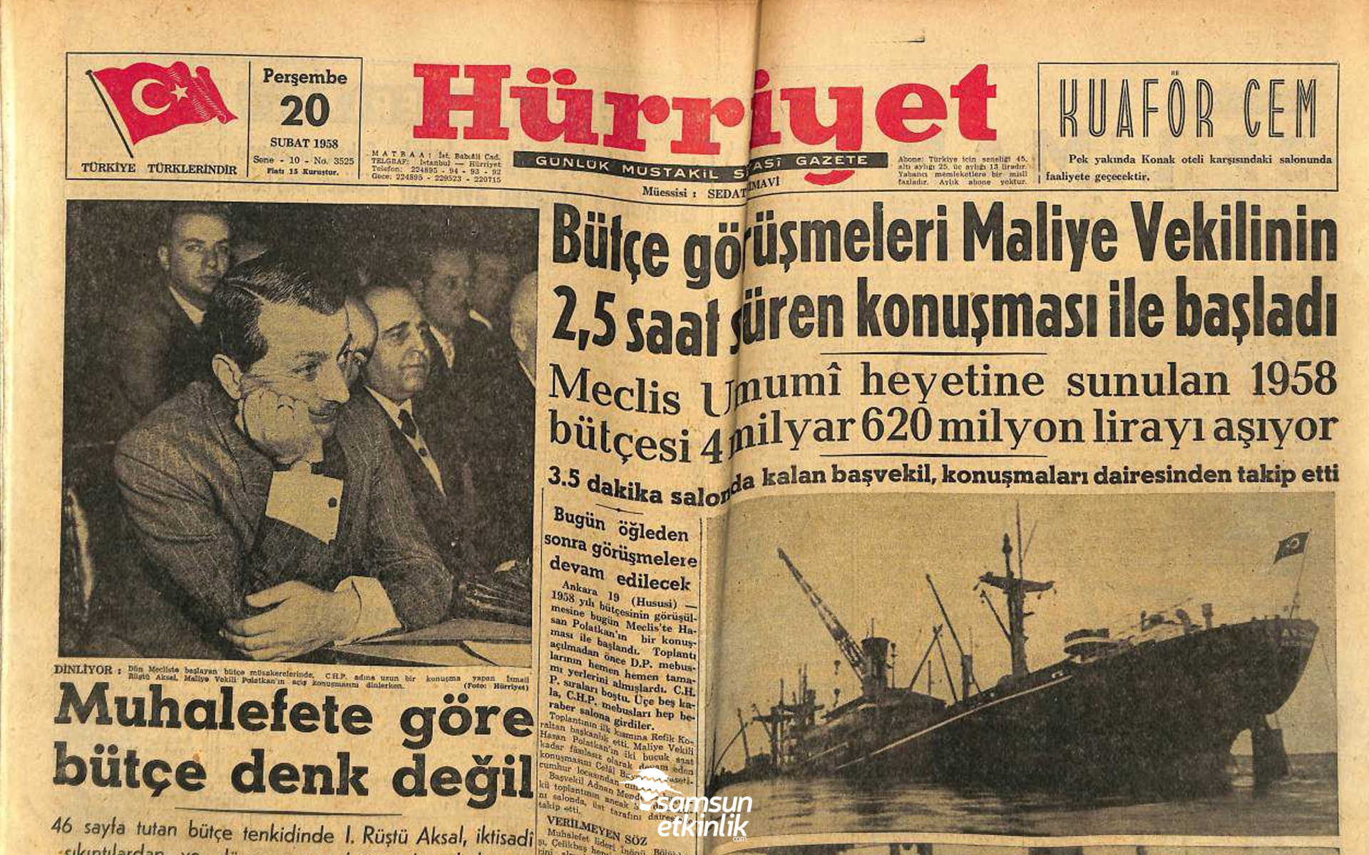 Dış Ticaret Dengesinin Bozulduğu 1958 Krizi 