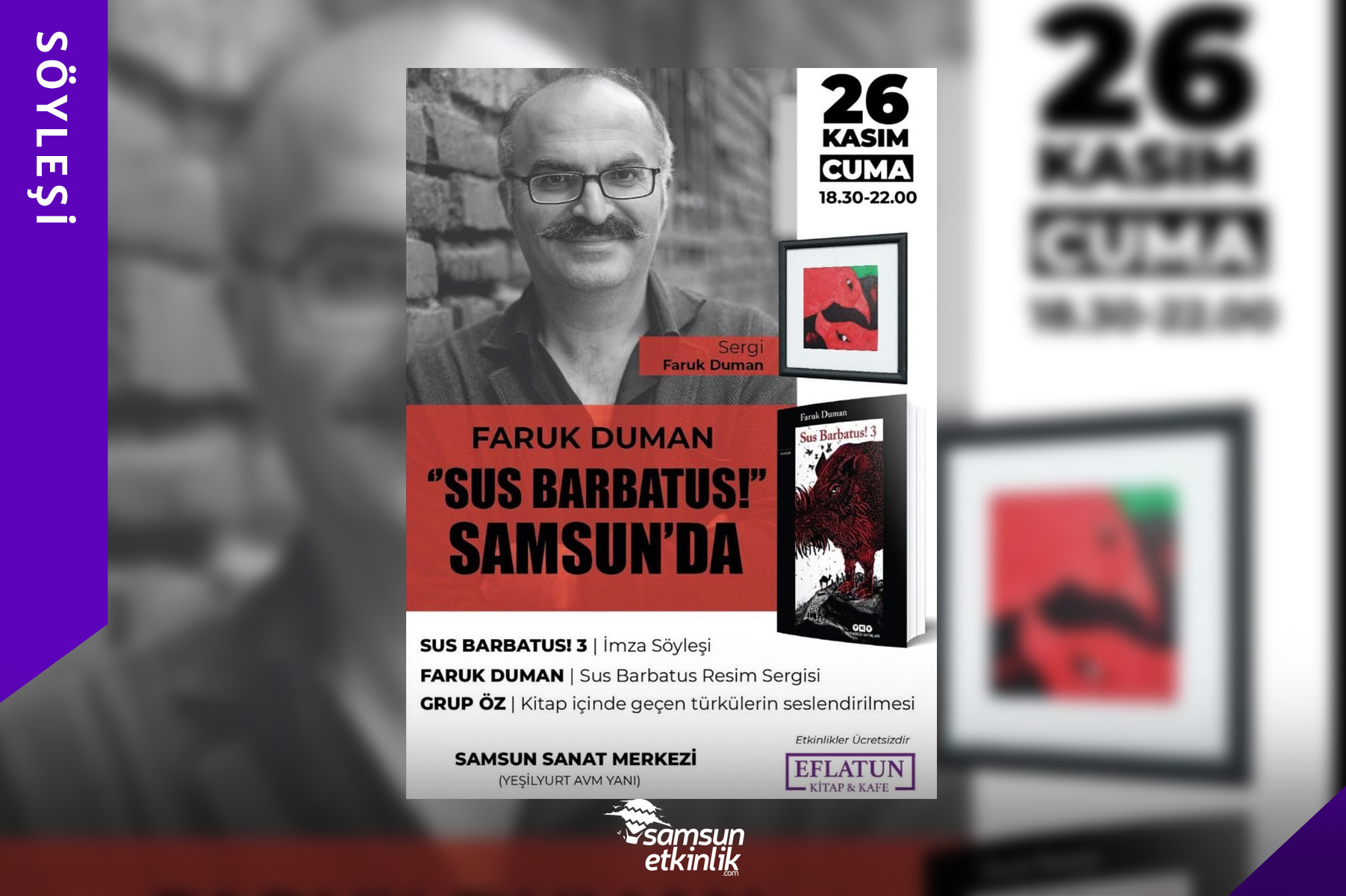 Faruk Duman Samsun’da