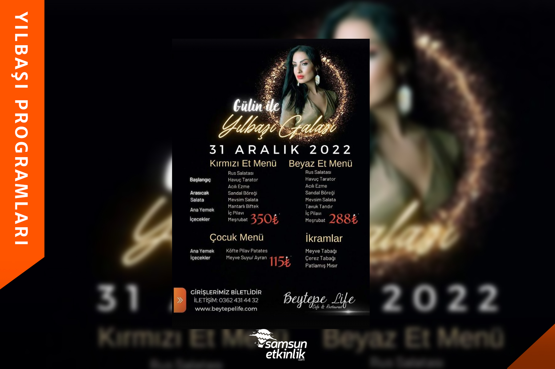 Beytepe Life Cafe & Restaurant 2023 Yılbaşı Programı