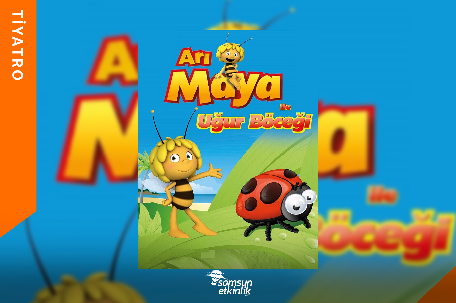 Arı Maya ile Uğur Böceği