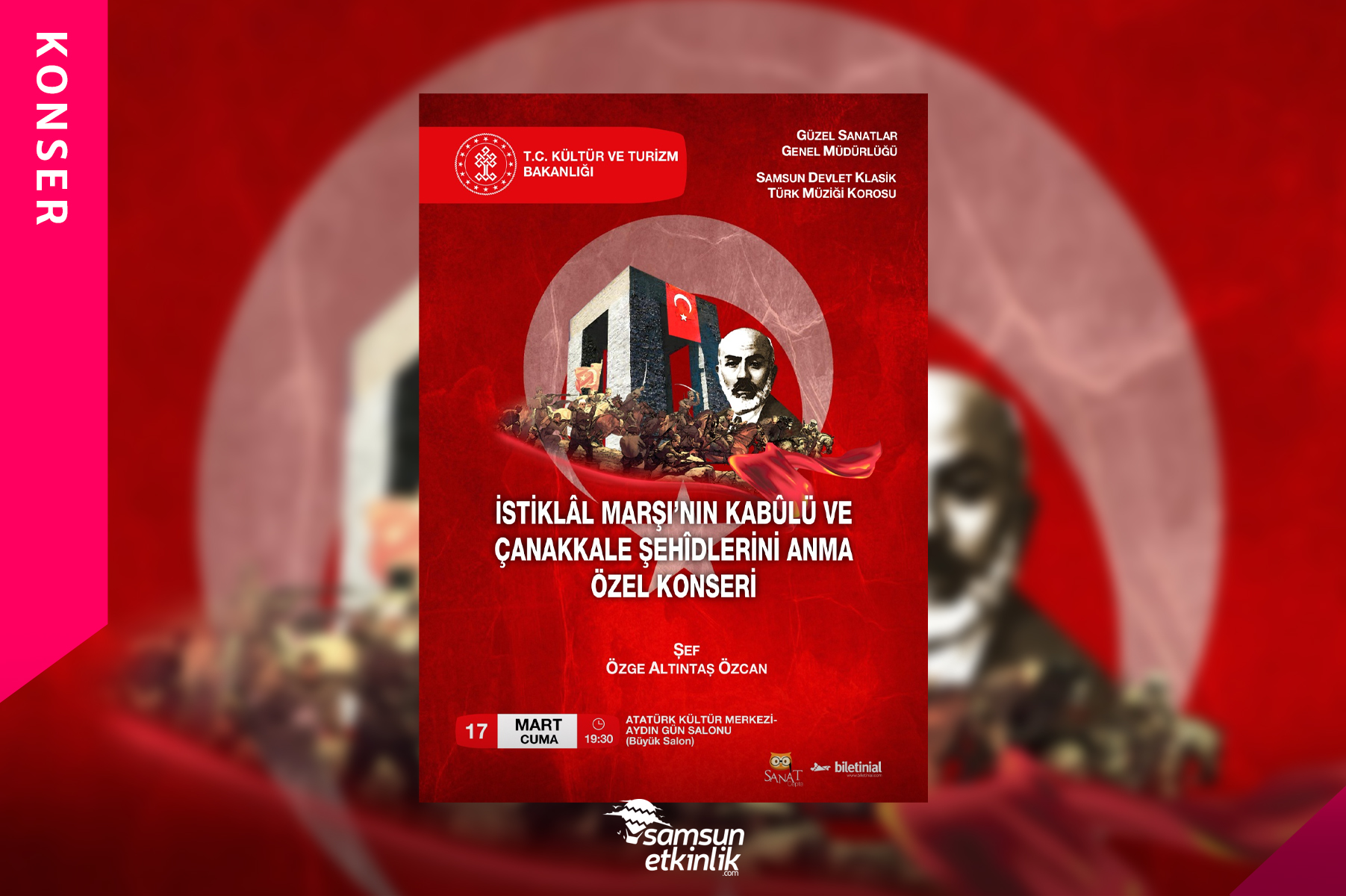 İstiklâl Marşı'nın Kabulü ve Çanakkale Şehitlerini Anma Konseri