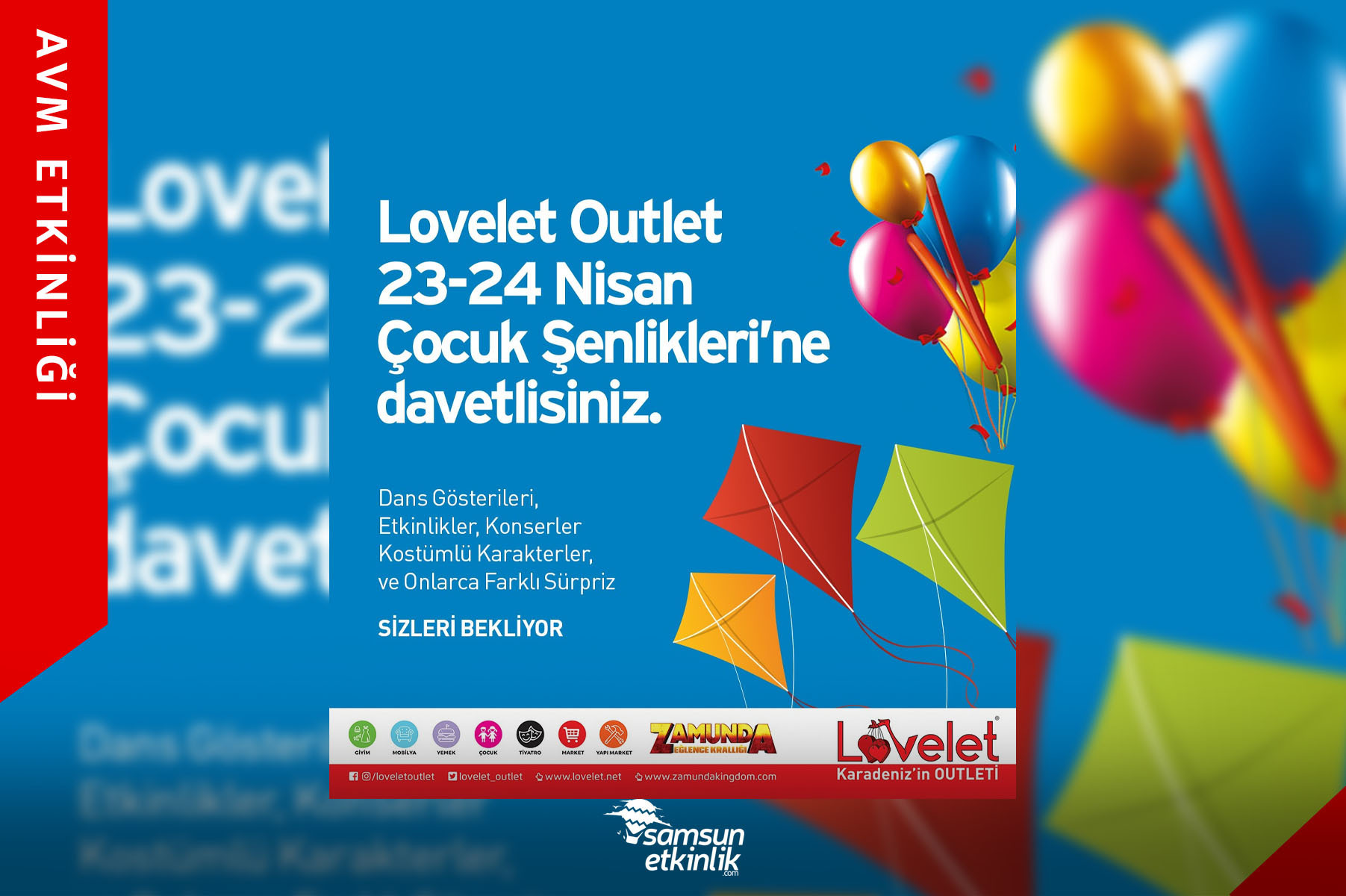 23 Nisan Lovelet Çocuk Şenlikleri