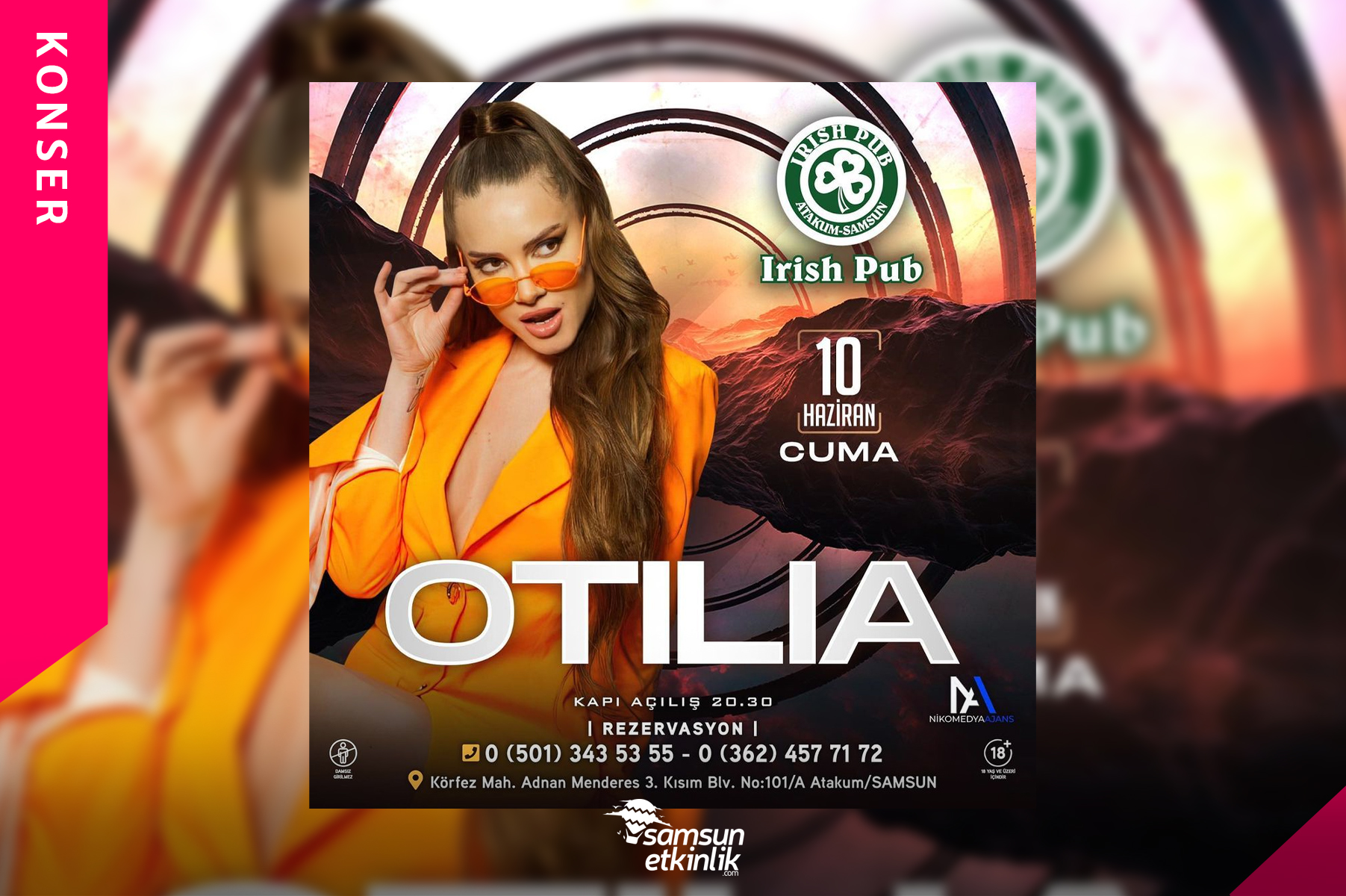 Otilia İrish Pub’da!