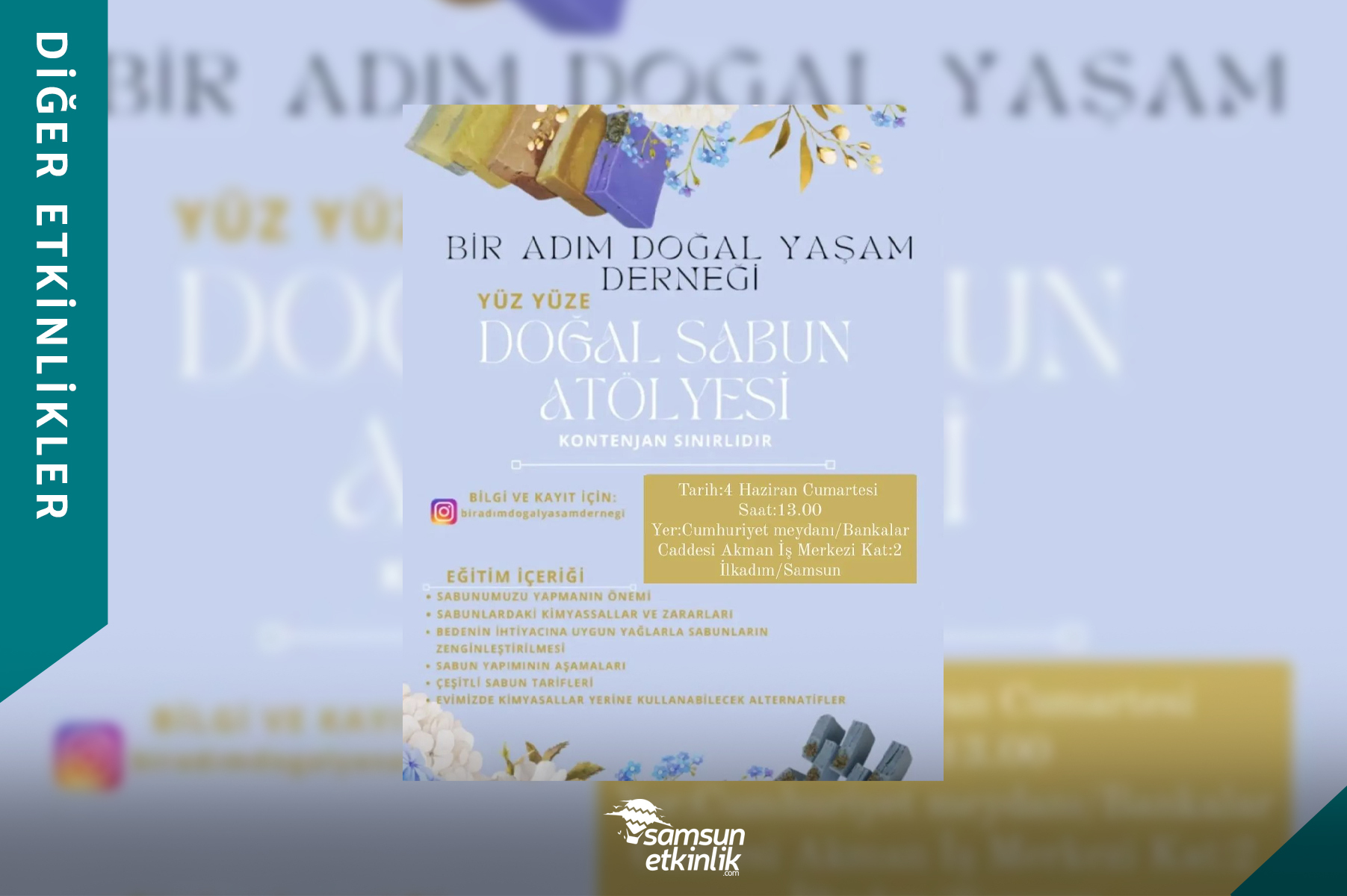 Doğal Sabun Atölyesi