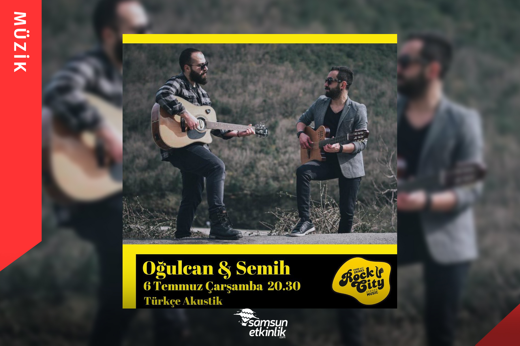 Oğulcan ve Semih Rock City'de