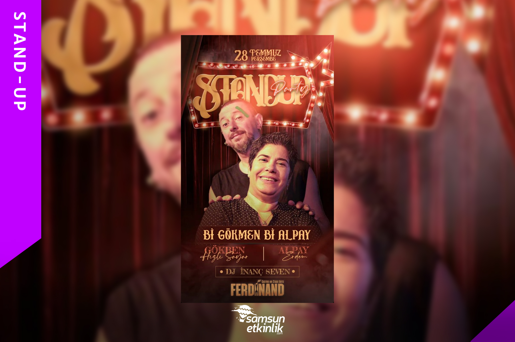 Stand Up & Dj Party