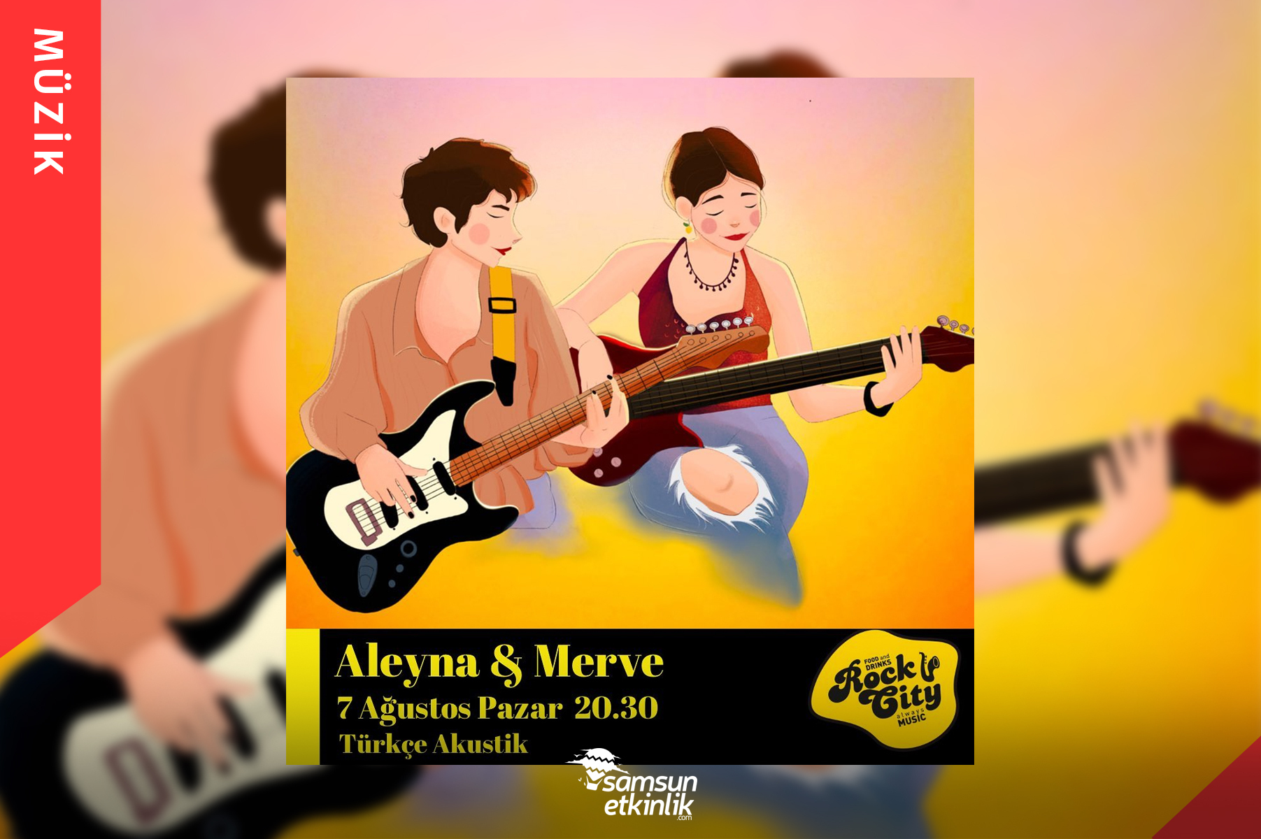 Aleyna ve Merve Rock City'de