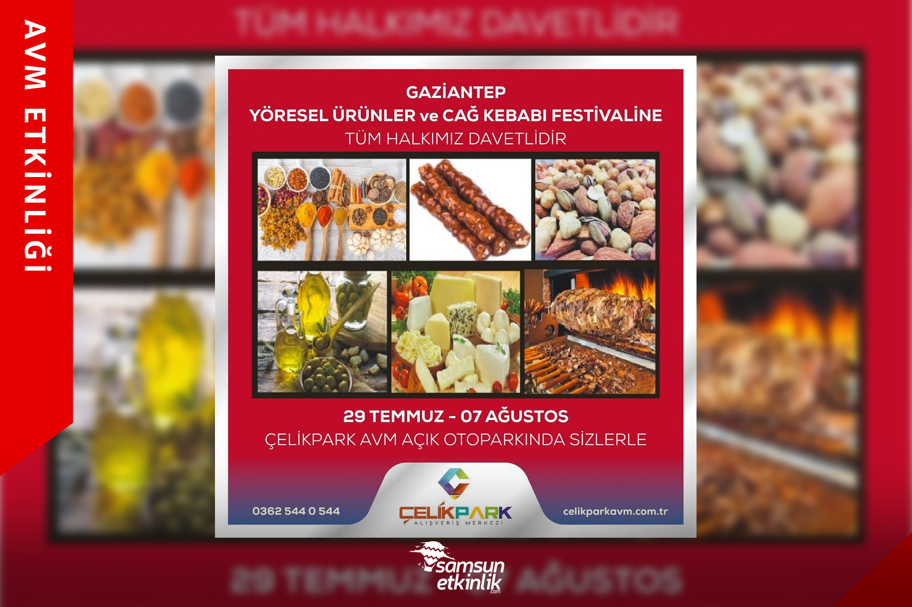 Gaziantep Yöresel Ürünler ve Cağ Kebabı Festivali