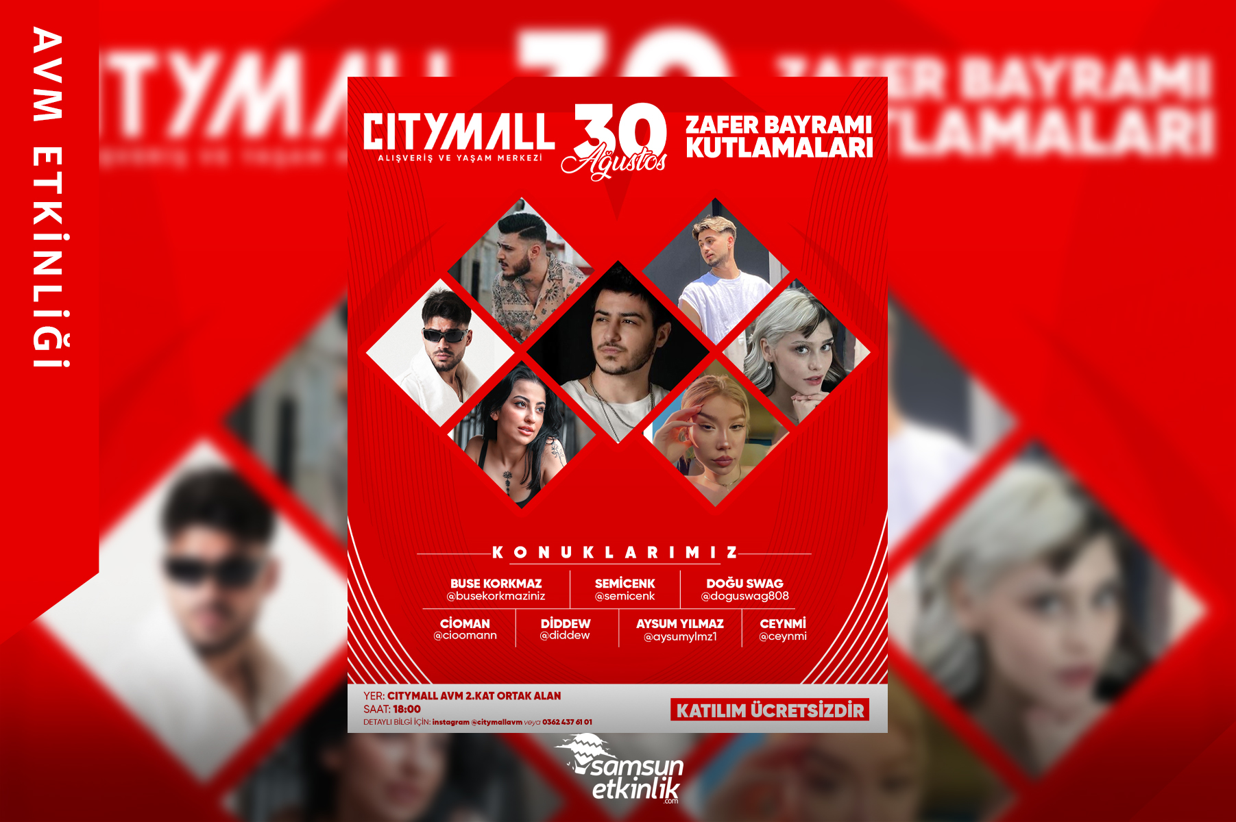 30 Ağustos Zafer Bayramı Coşkusu Citymall AVM’de!