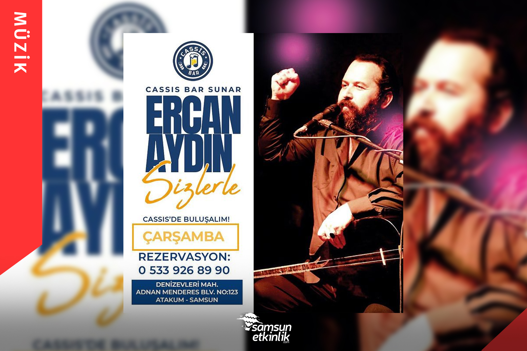 Ercan Aydın Cassis Bar’da!