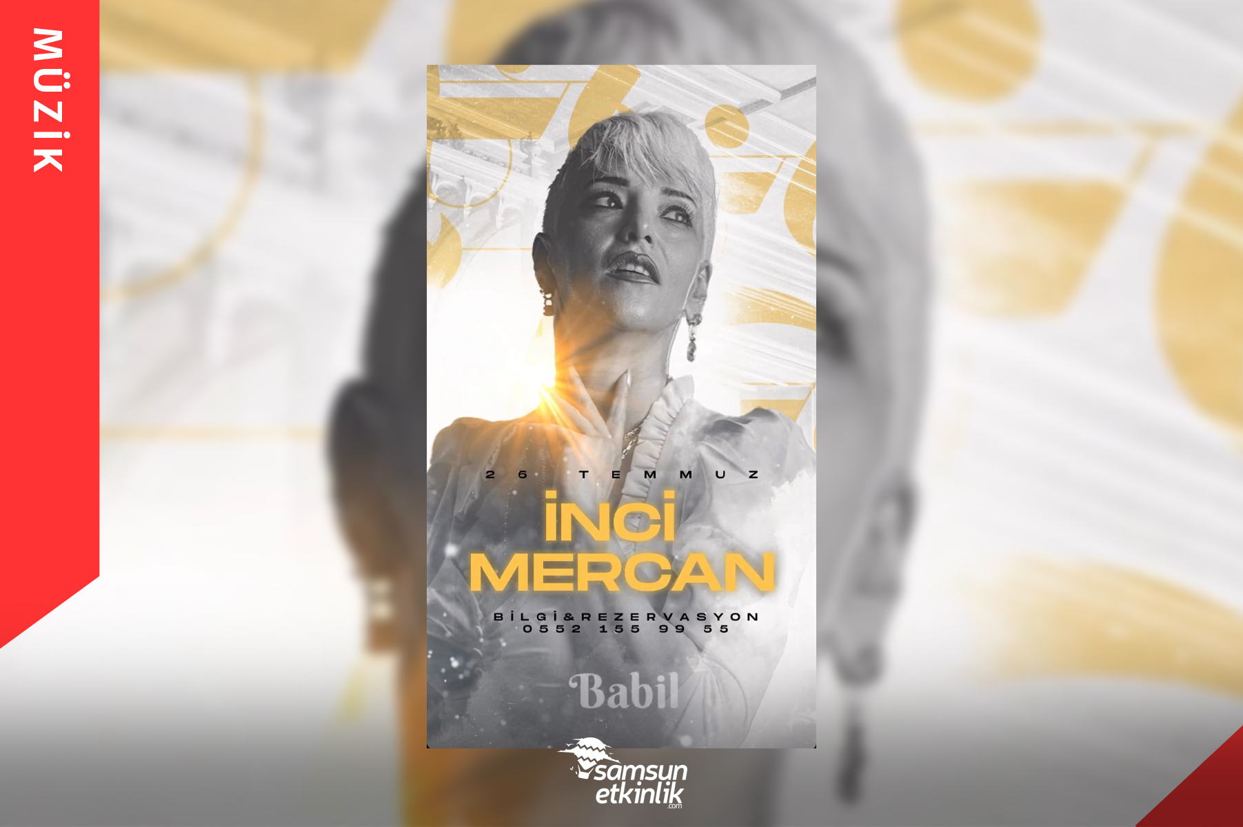 İnci Mercan Babil Sahnesi’nde!