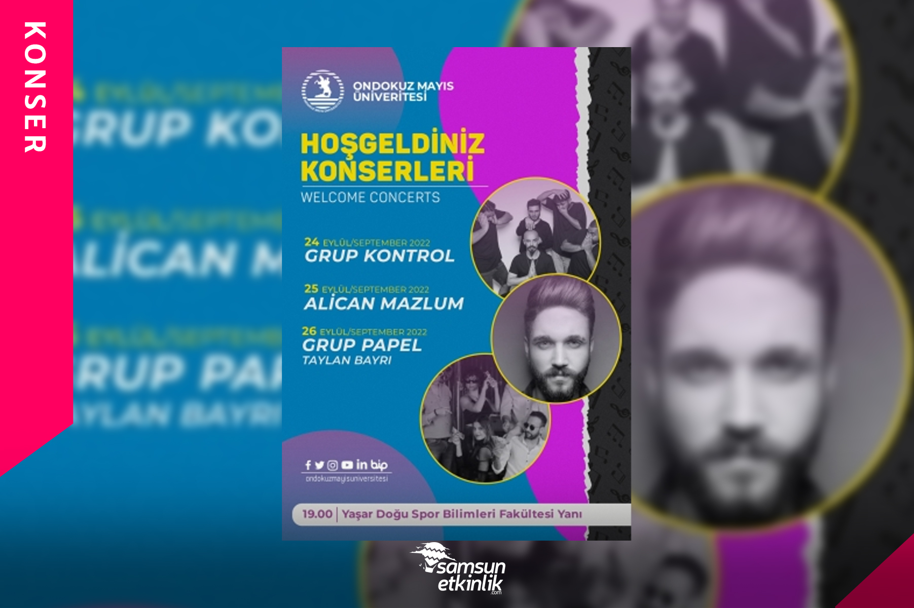 OMÜ Hoşgeldin Konserleri