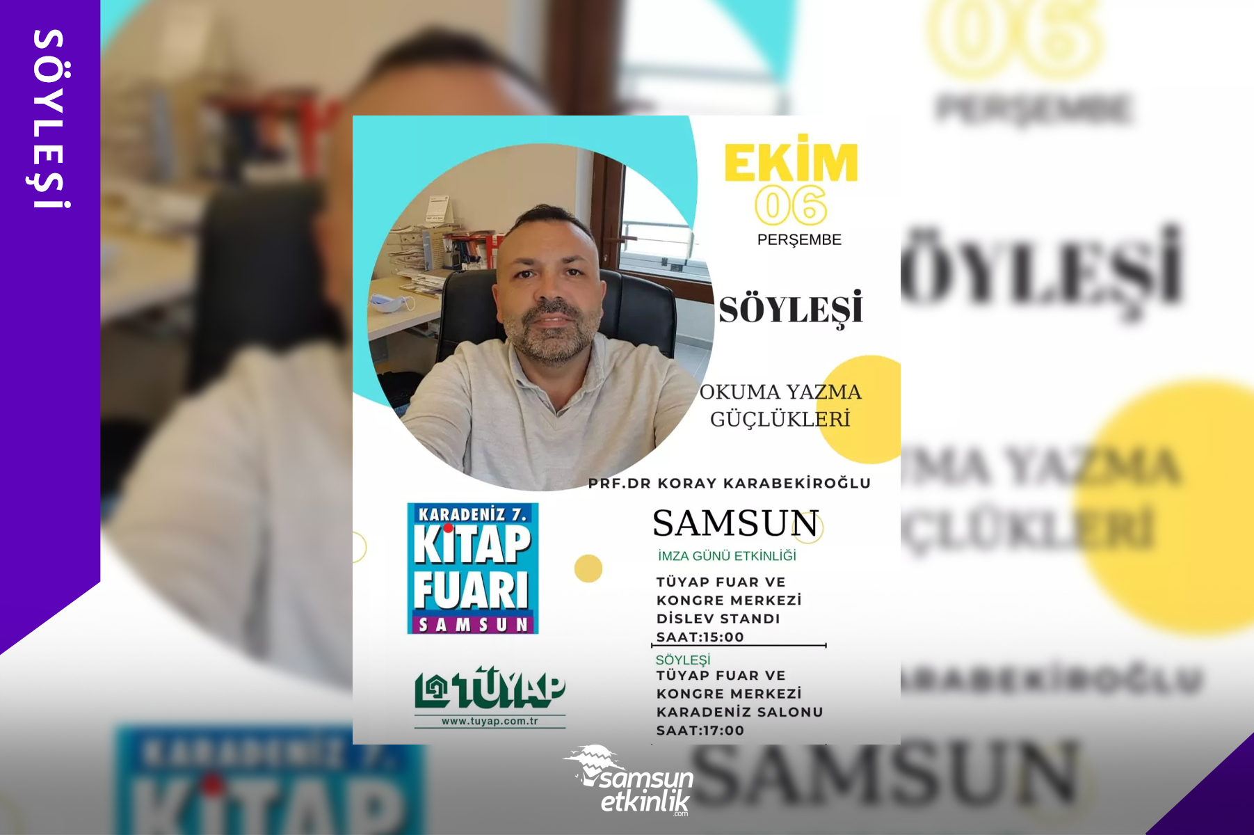 Prf. Dr. Koray Karabekiroğlu Kitap Fuarı Söyleşi ve İmza Günü