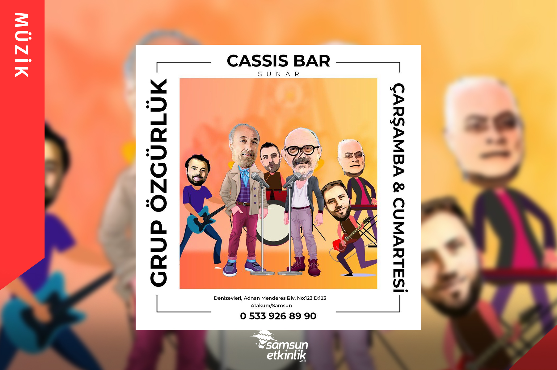 Grup Özgürlük Cassis Bar'da