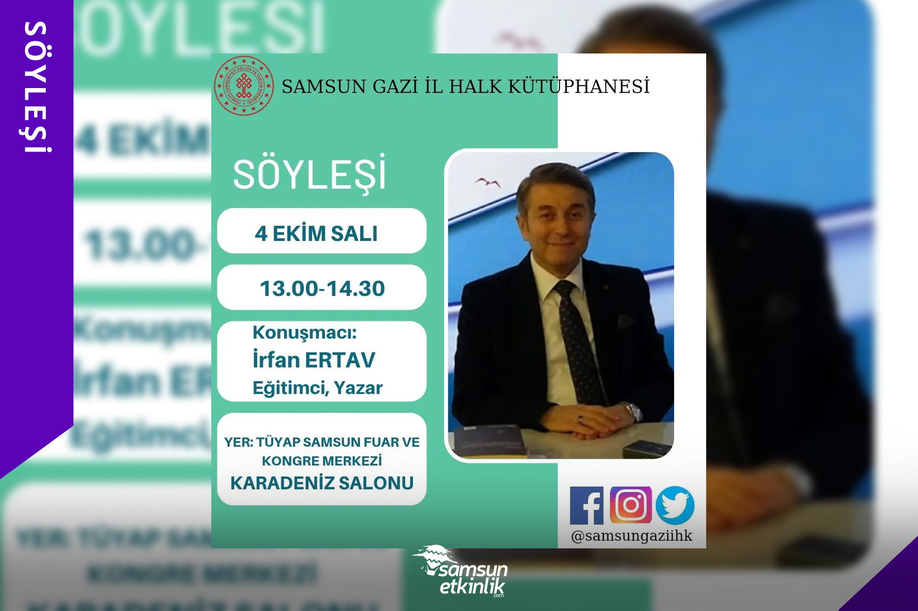 İrfan Ertav Kitap Fuarı Söyleşisi