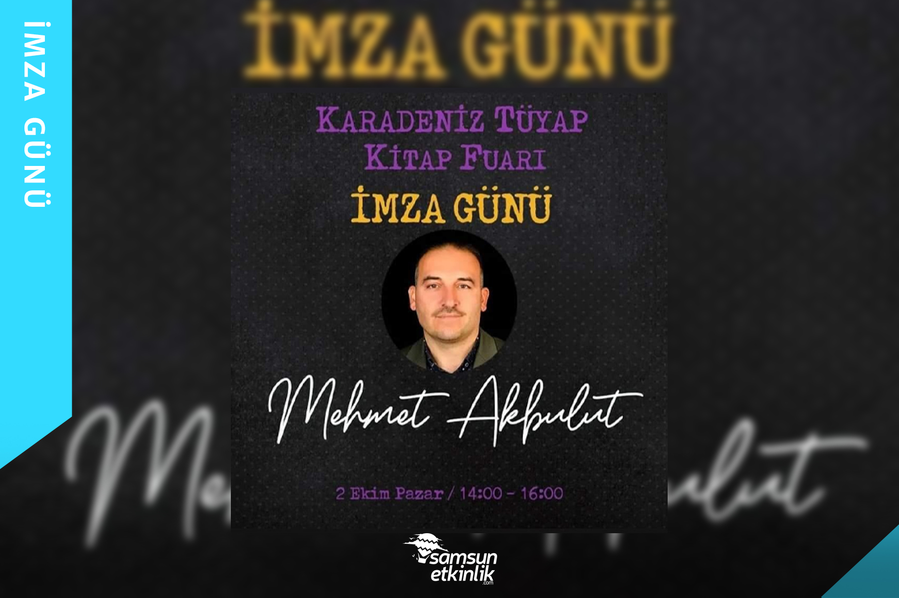 Mehmet Akbulut Kitap Fuarı İmza Günü