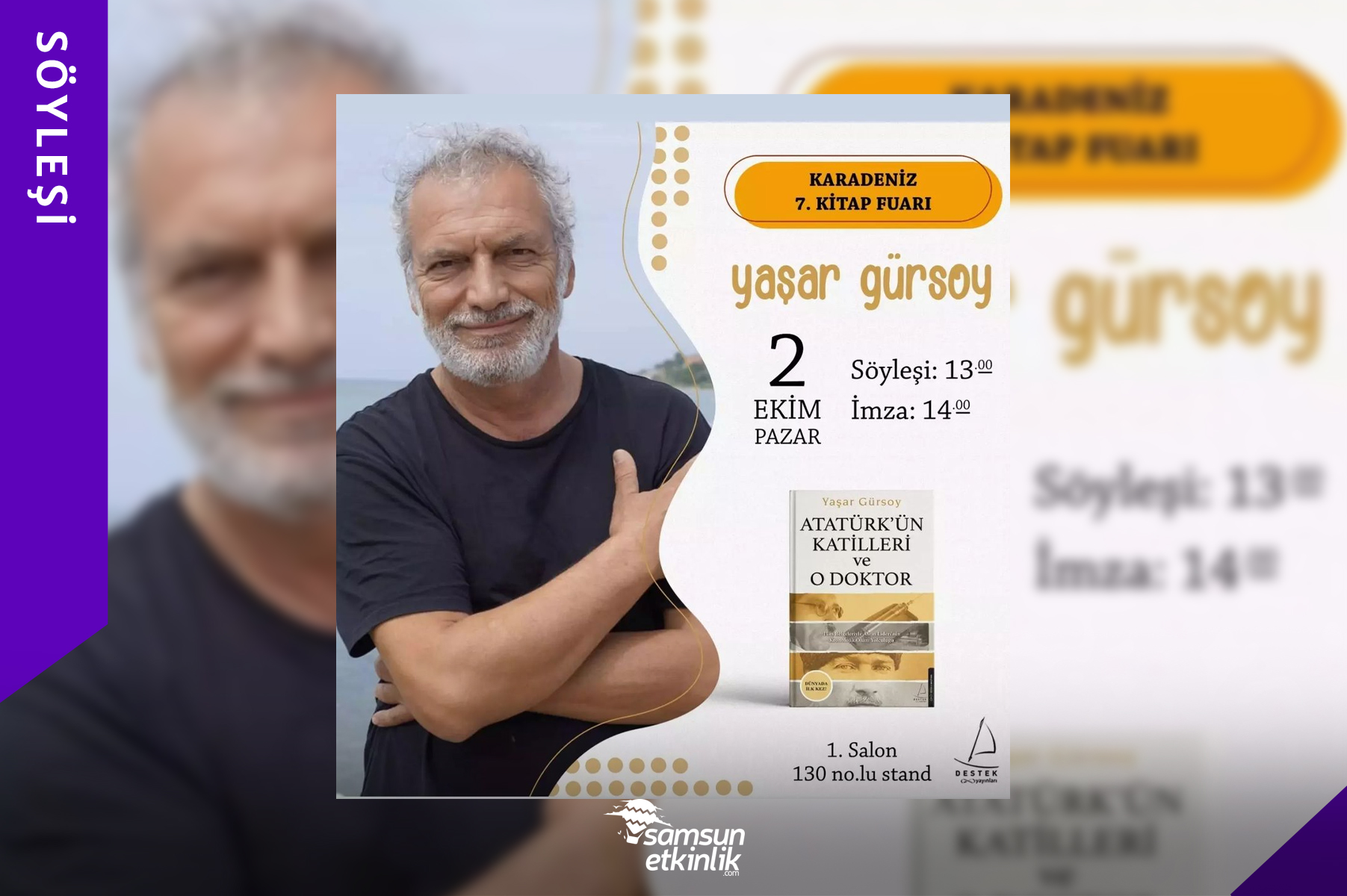 Yaşar Gürsoy Kitap Fuarı Söyleşi ve İmza Günü