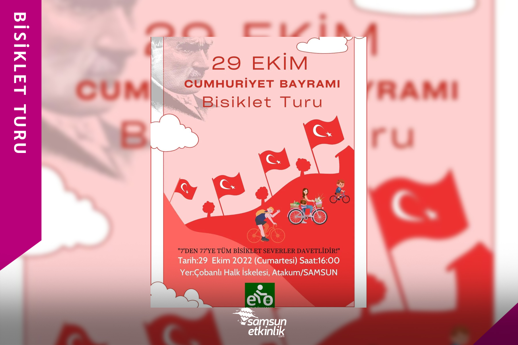29 Ekim Cumhuriyet Bayramı Bisiklet Turu