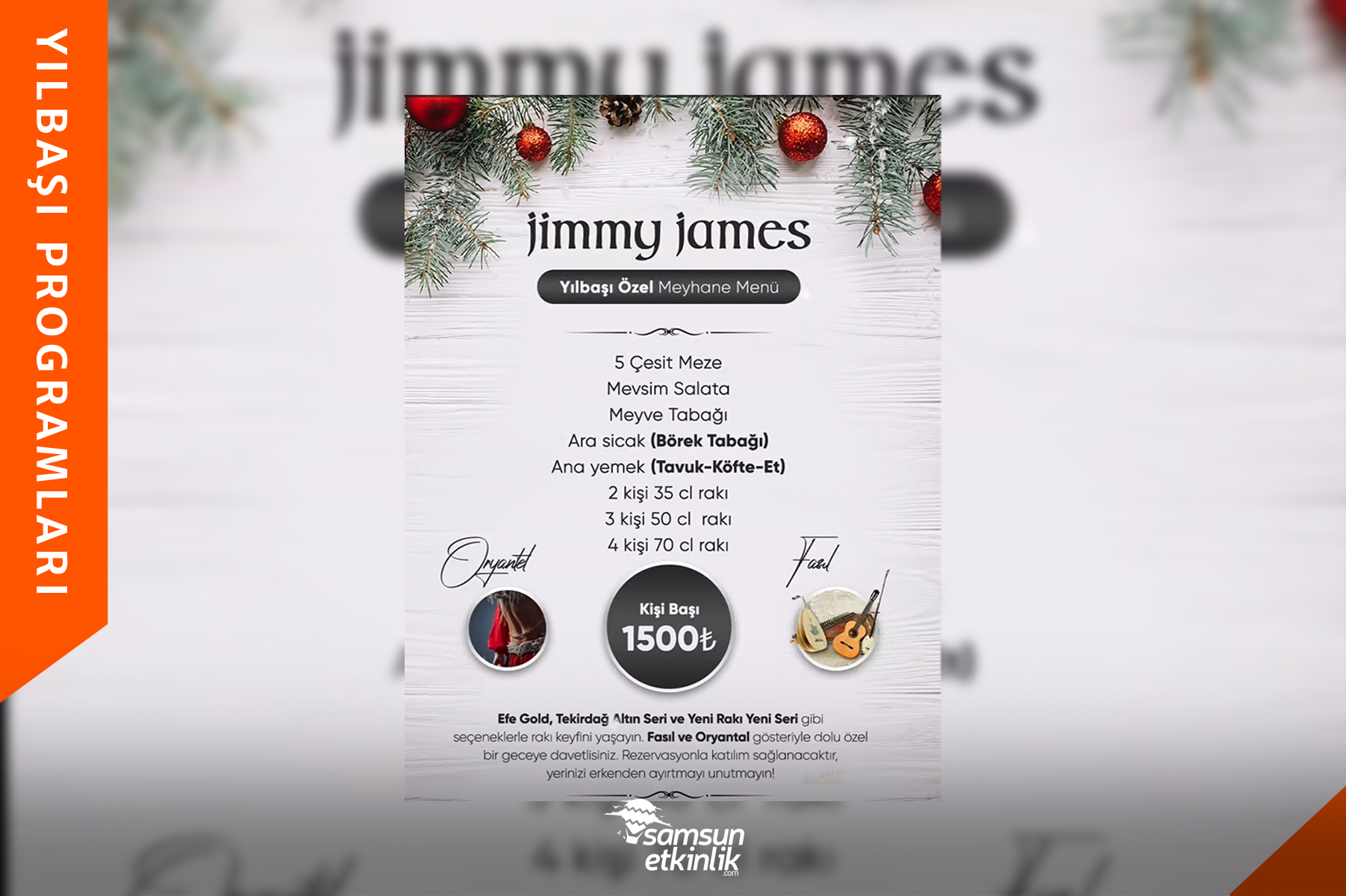 Jimmy James 2024 Yılbaşı Programı