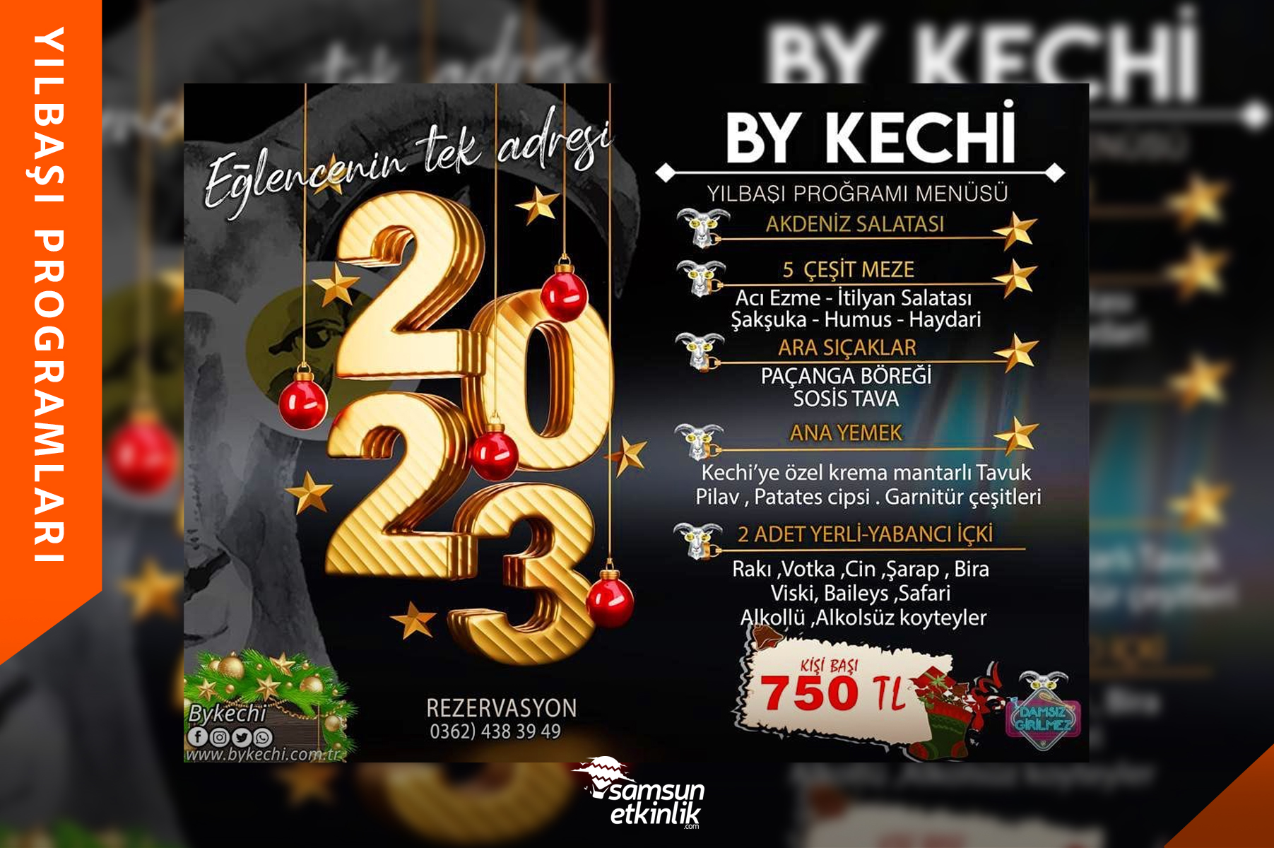 Kechi Gastropub 2023 Yılbaşı Programı