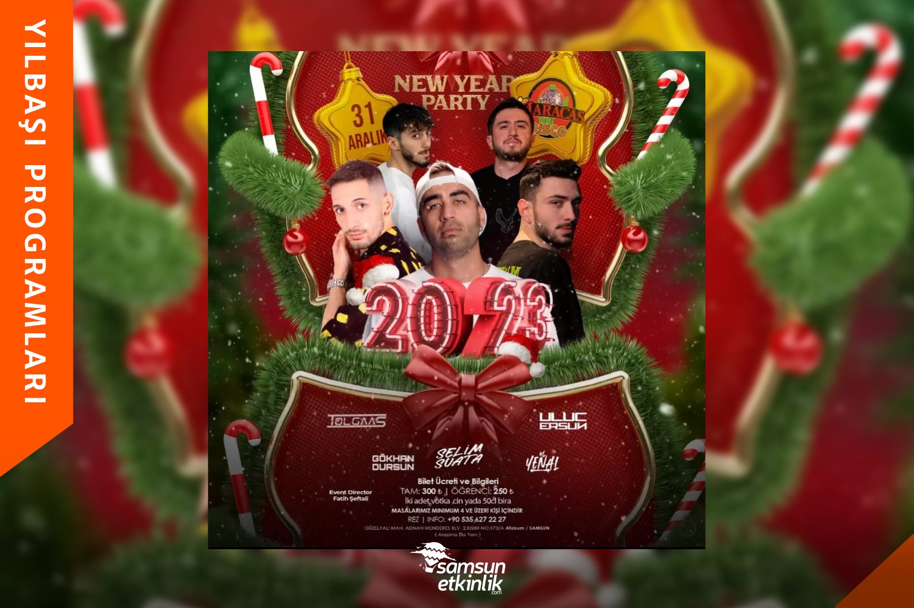 Maracas 2023 Yılbaşı Programı