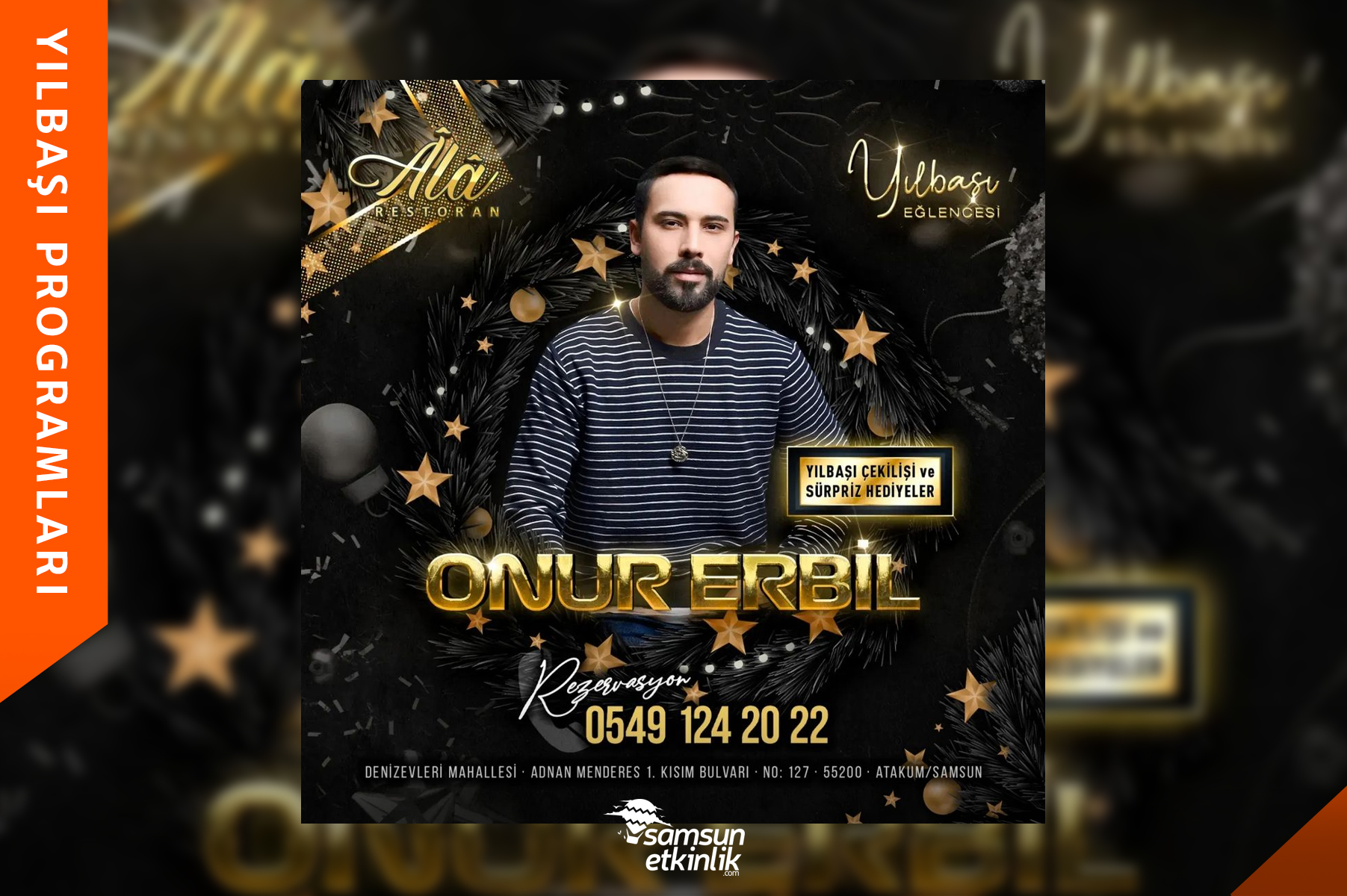 Ala Sahil Restoran 2023 Yılbaşı Programı