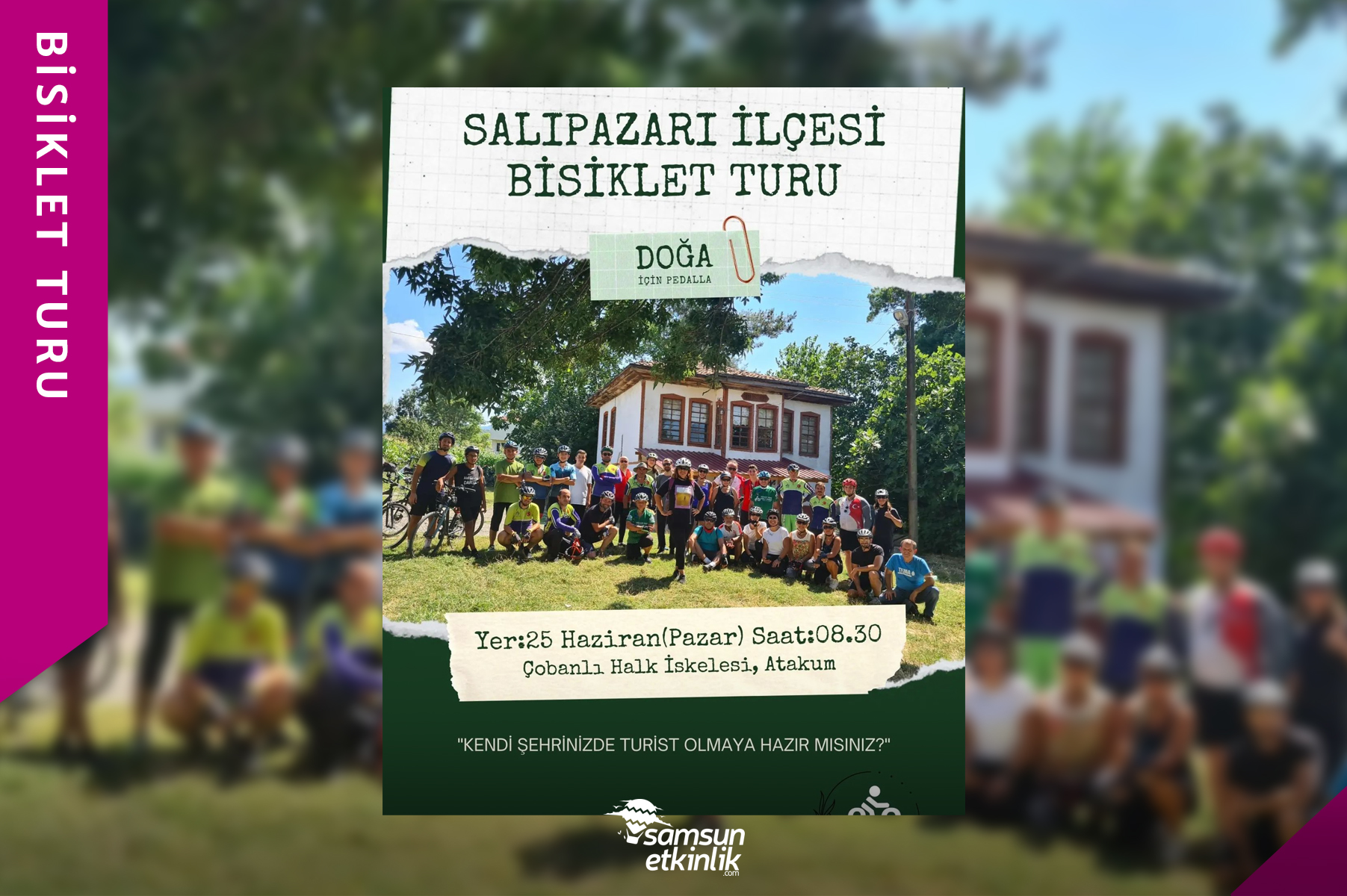 Salıpazarı İlçesi Bisiklet Turu