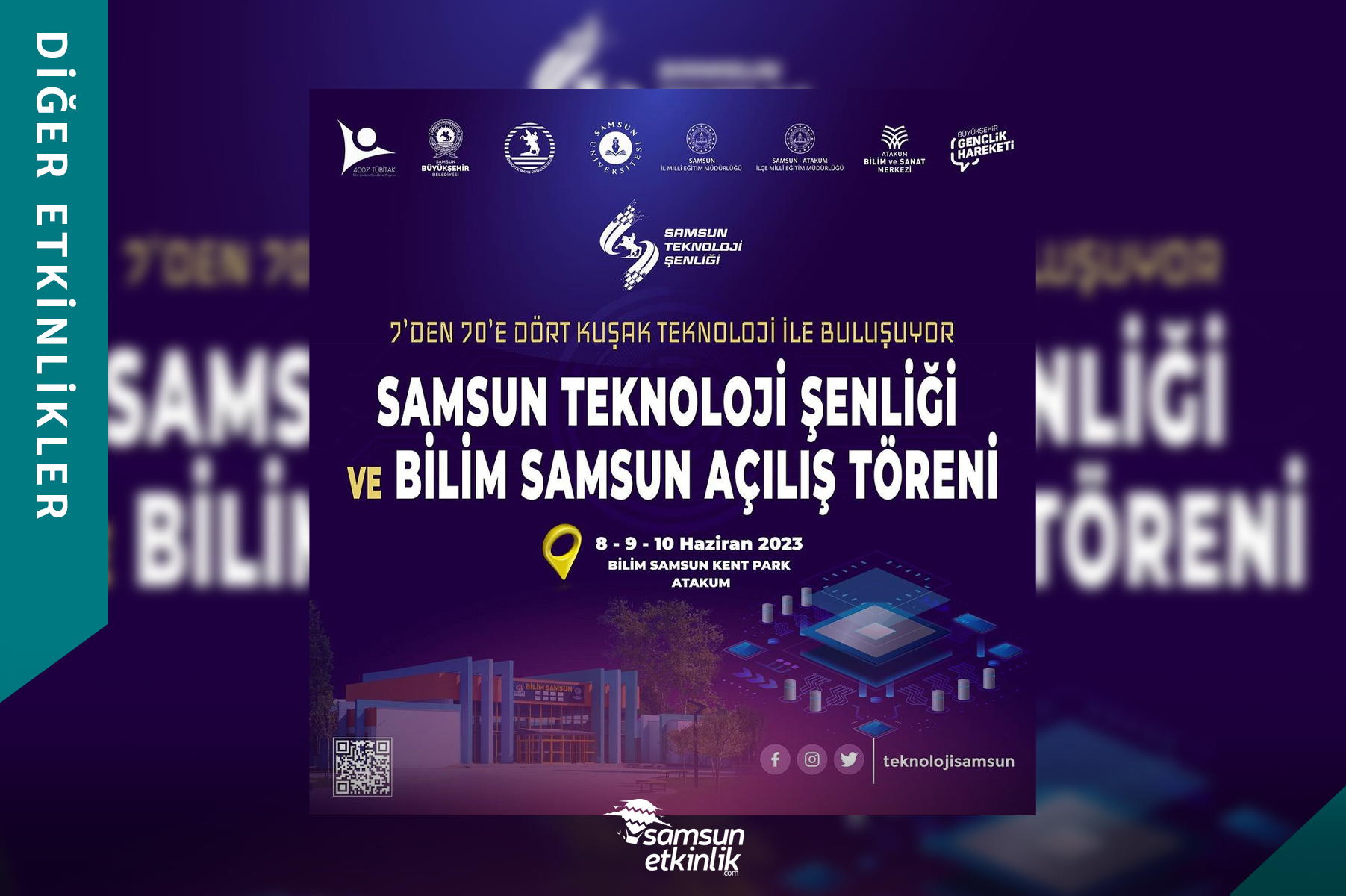 Samsun Teknoloji Şenliği ve Bilim Samsun Açılış Töreni