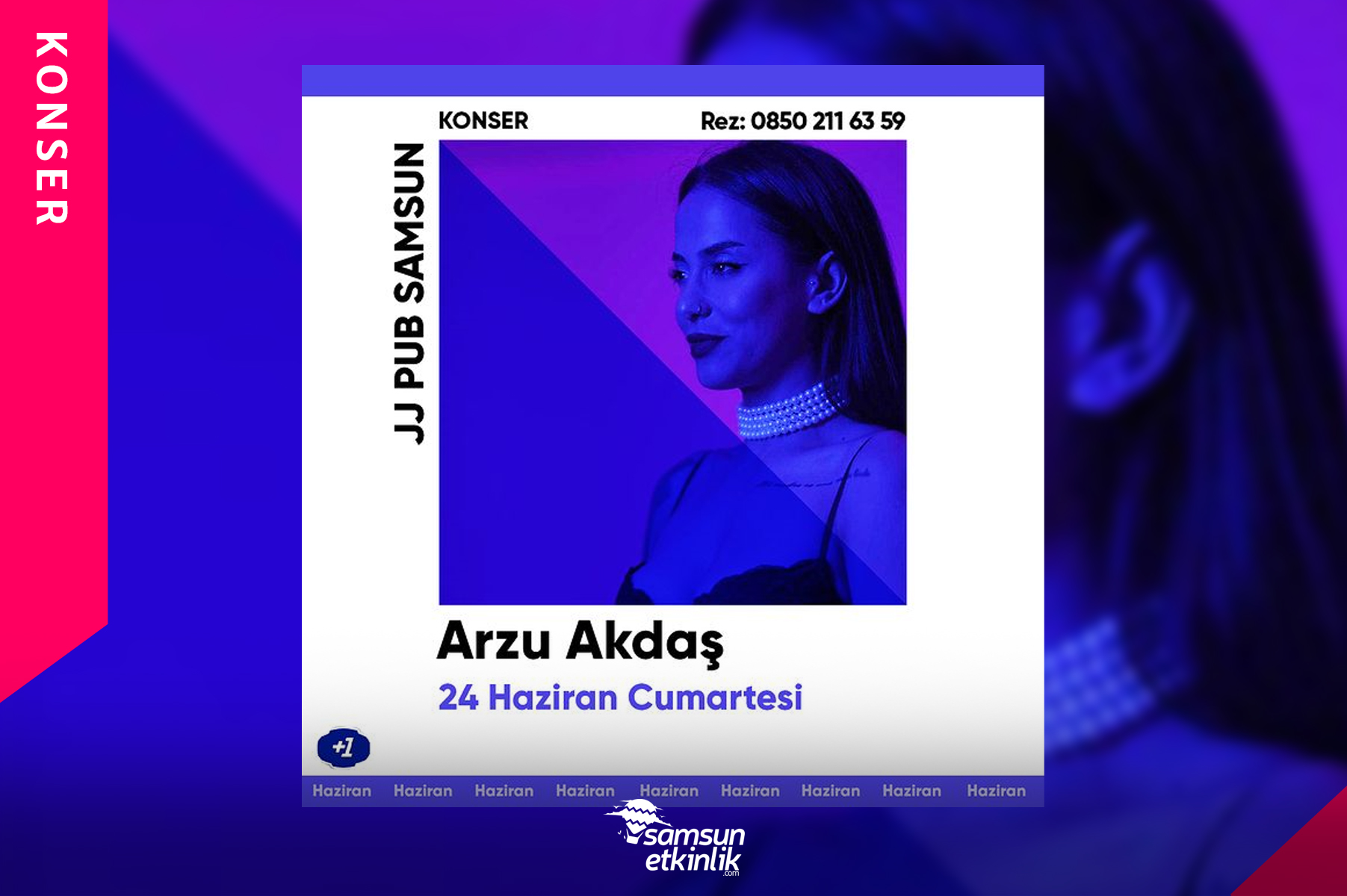 Arzu Akdaş JJ Pub Samsun'da!