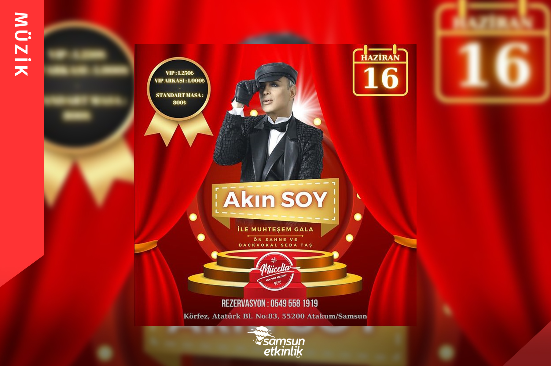 Akın Soy Mücella Bistro’da!