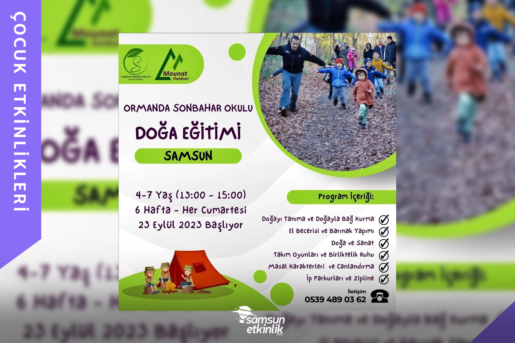 Orman Sonbahar Okulu Doğa Eğitimi
