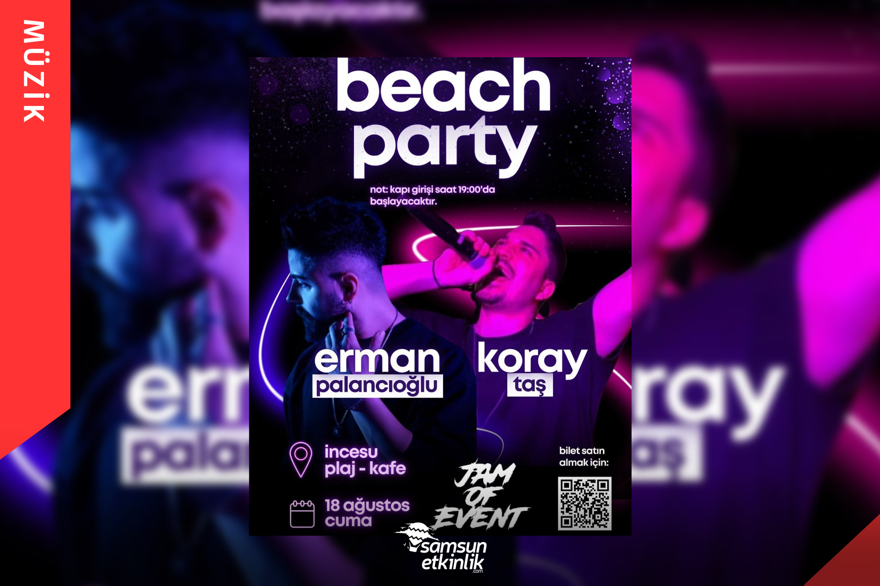Beach Party İncesu Plaj & Cafe'de!
