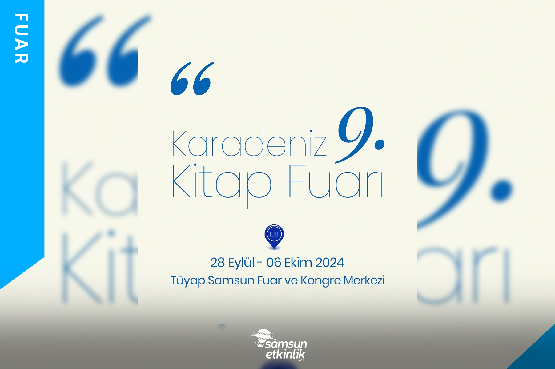 Karadeniz 9. Kitap Fuarı Samsun
