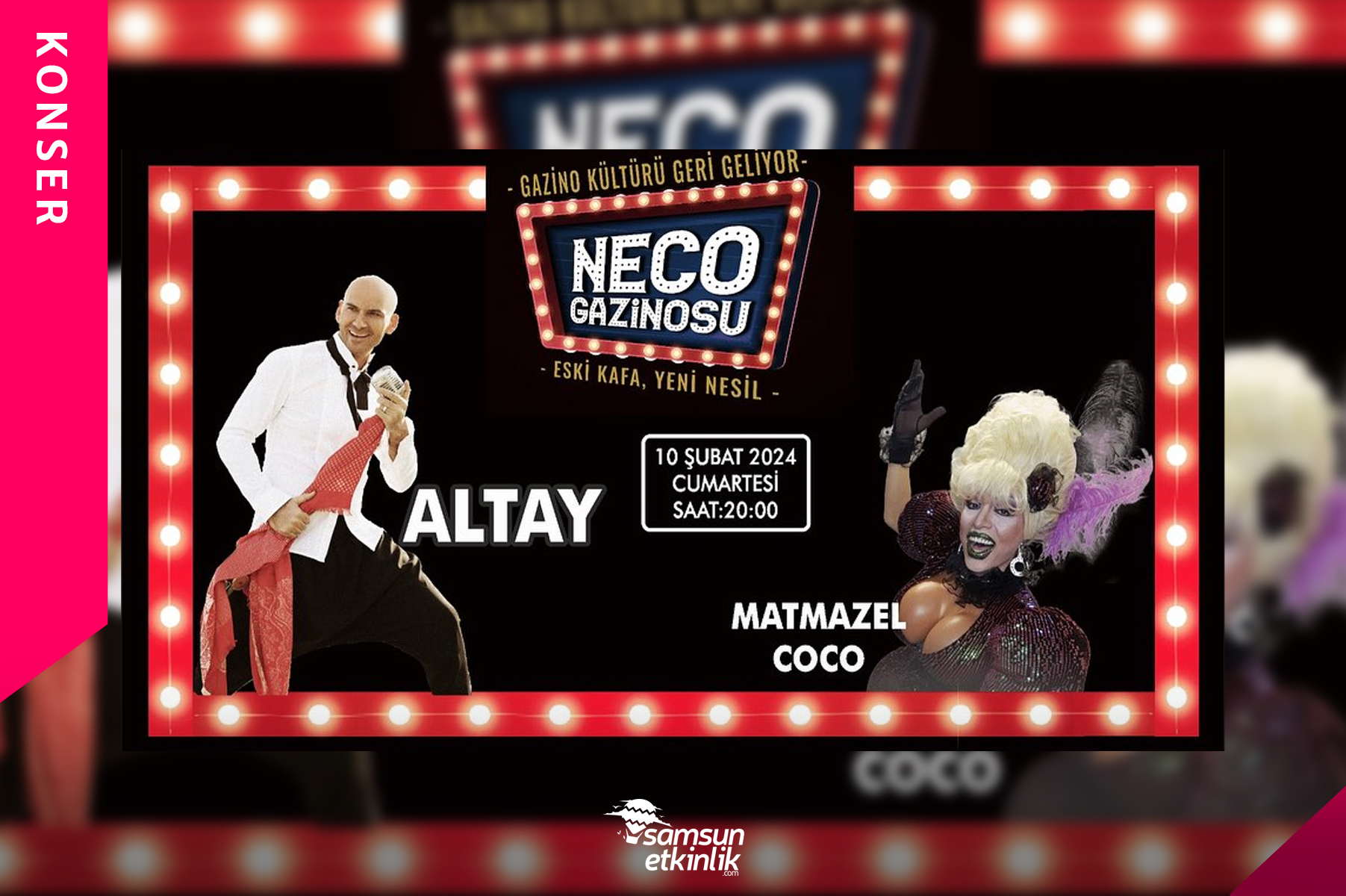 Altay ve Matmazel Coco Neco Plaza Sahnesi’nde!