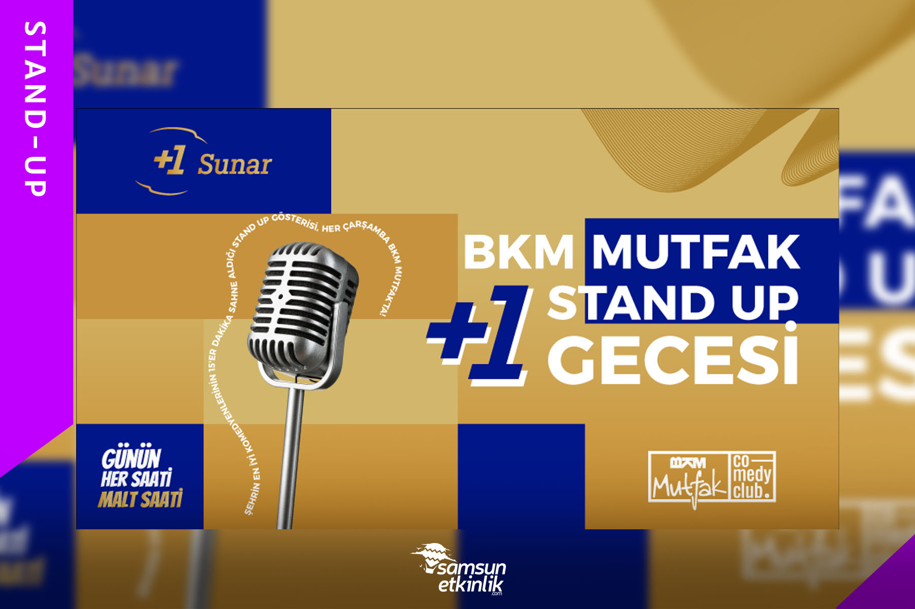 BKM Mutfak +1 Stand-Up Gecesi