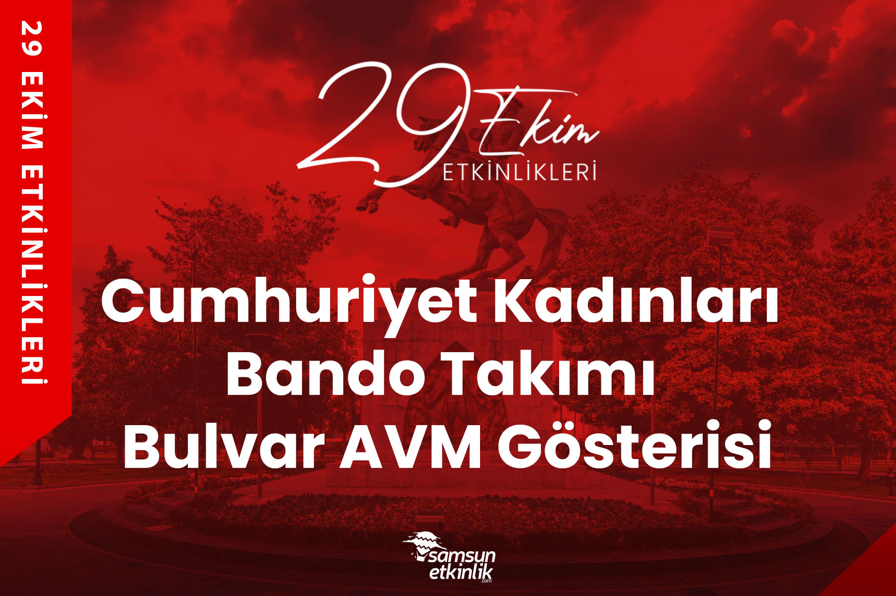 Cumhuriyet Kadınları Bando Takımı Bulvar AVM Gösterisi