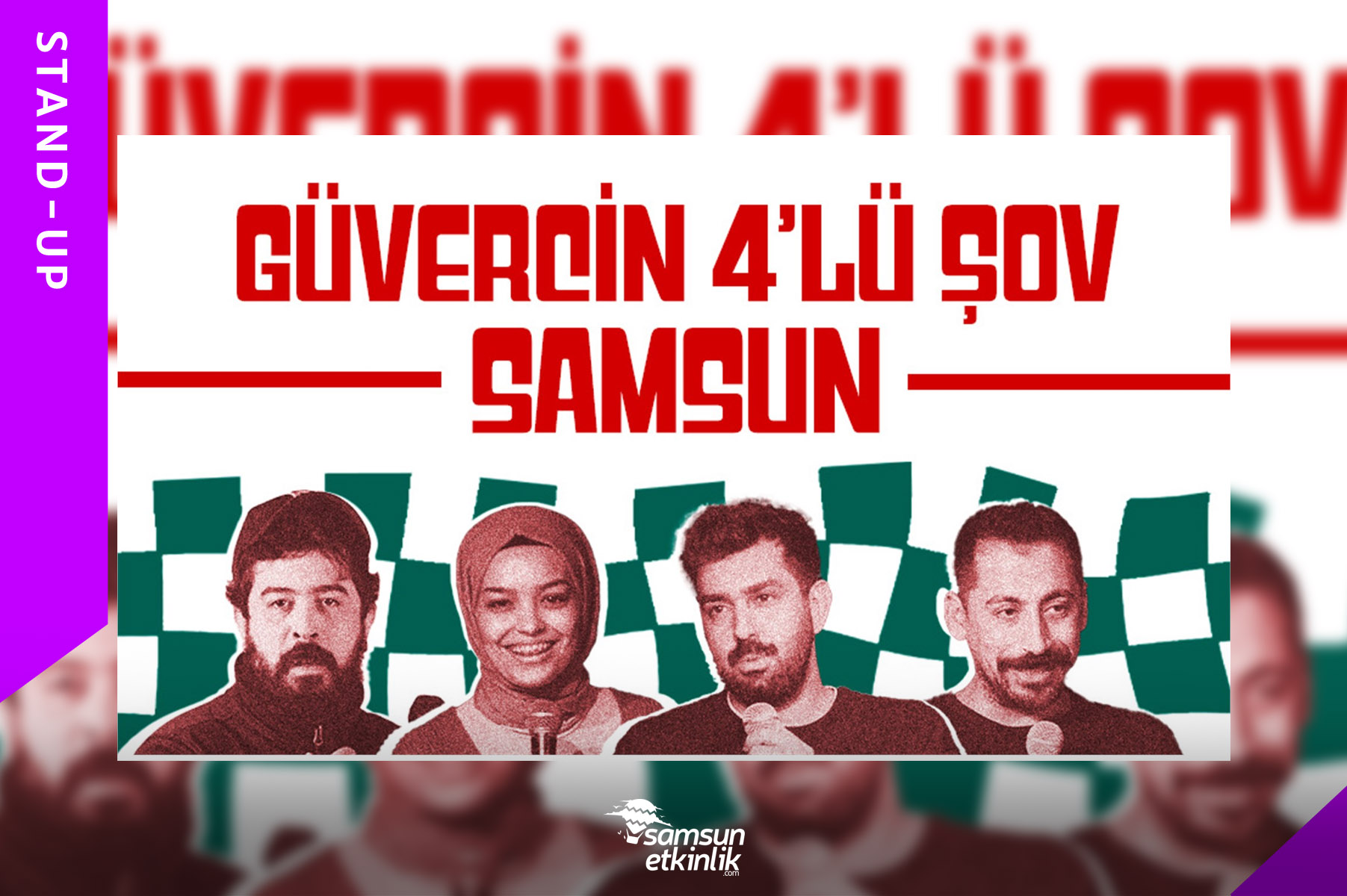 Güvercin 4’lü Samsun Stand-Up Gösterisi